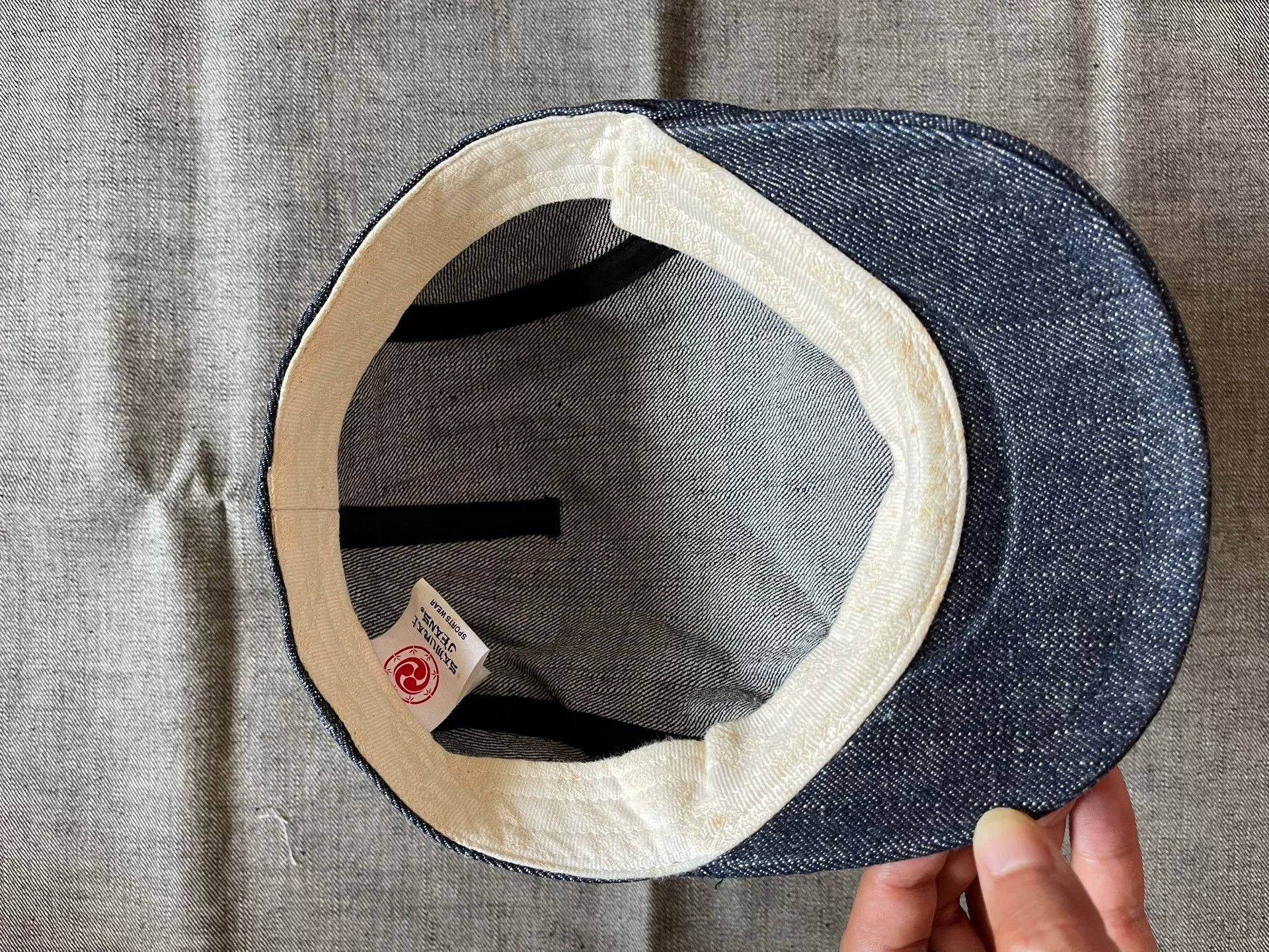 Samurai Jeans Samurai Jeans Denim Visor Cap Size ONE SIZE - 6 Thumbnail