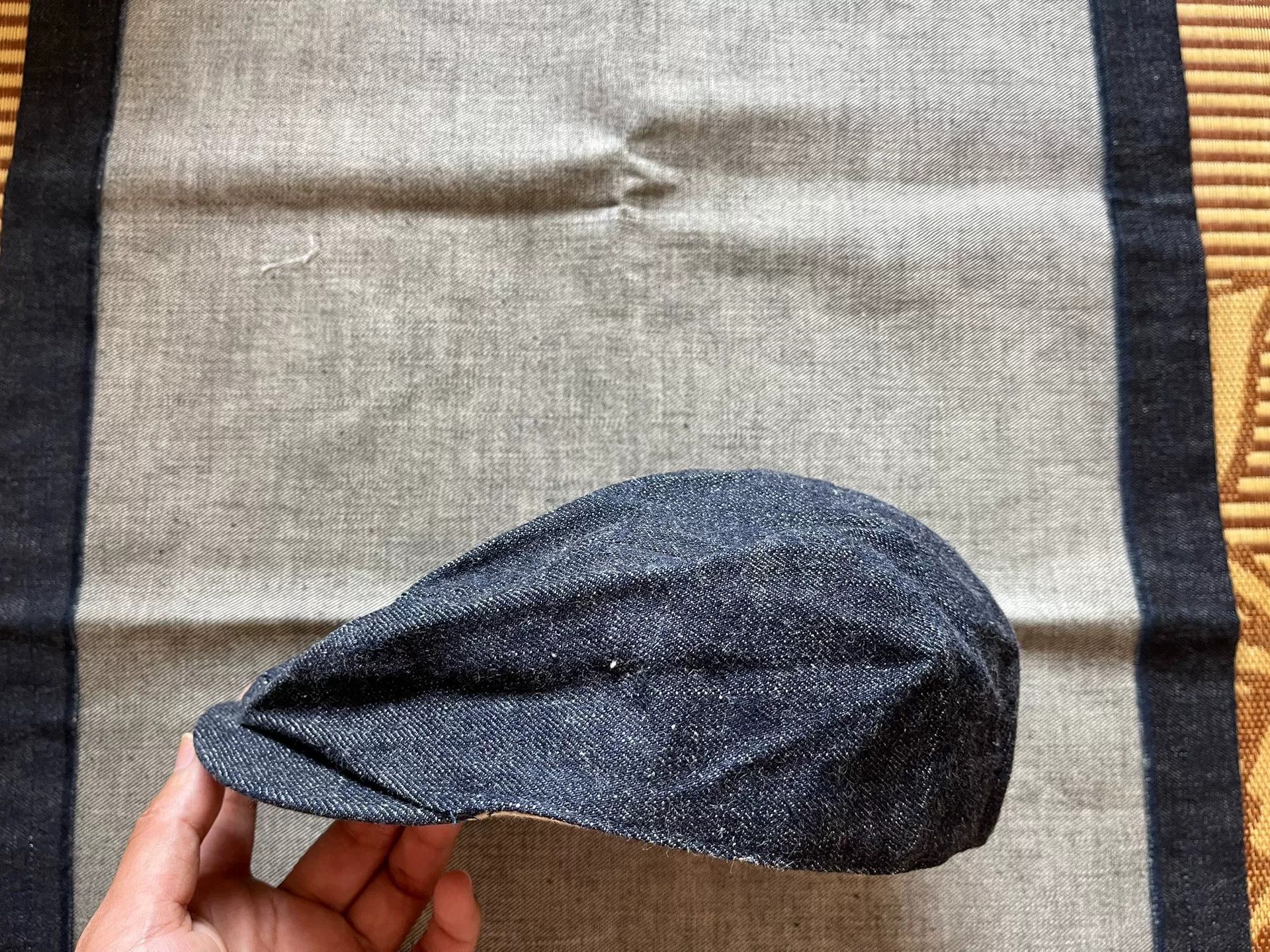 Samurai Jeans Samurai Jeans Denim Visor Cap Size ONE SIZE - 2 Thumbnail