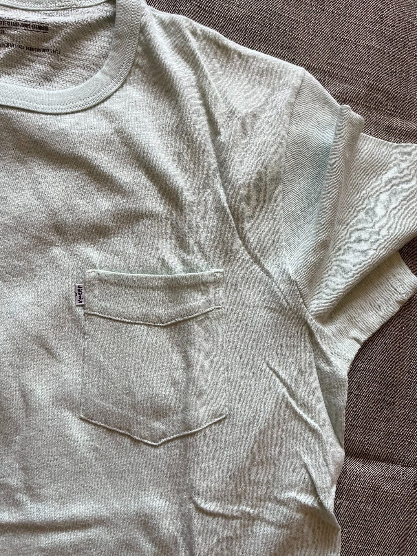 Levi's Levi's Cotton-Linen Blend Short-Sleeve T-Shirt Size US M / EU 48-50 / 2 - 3 Thumbnail