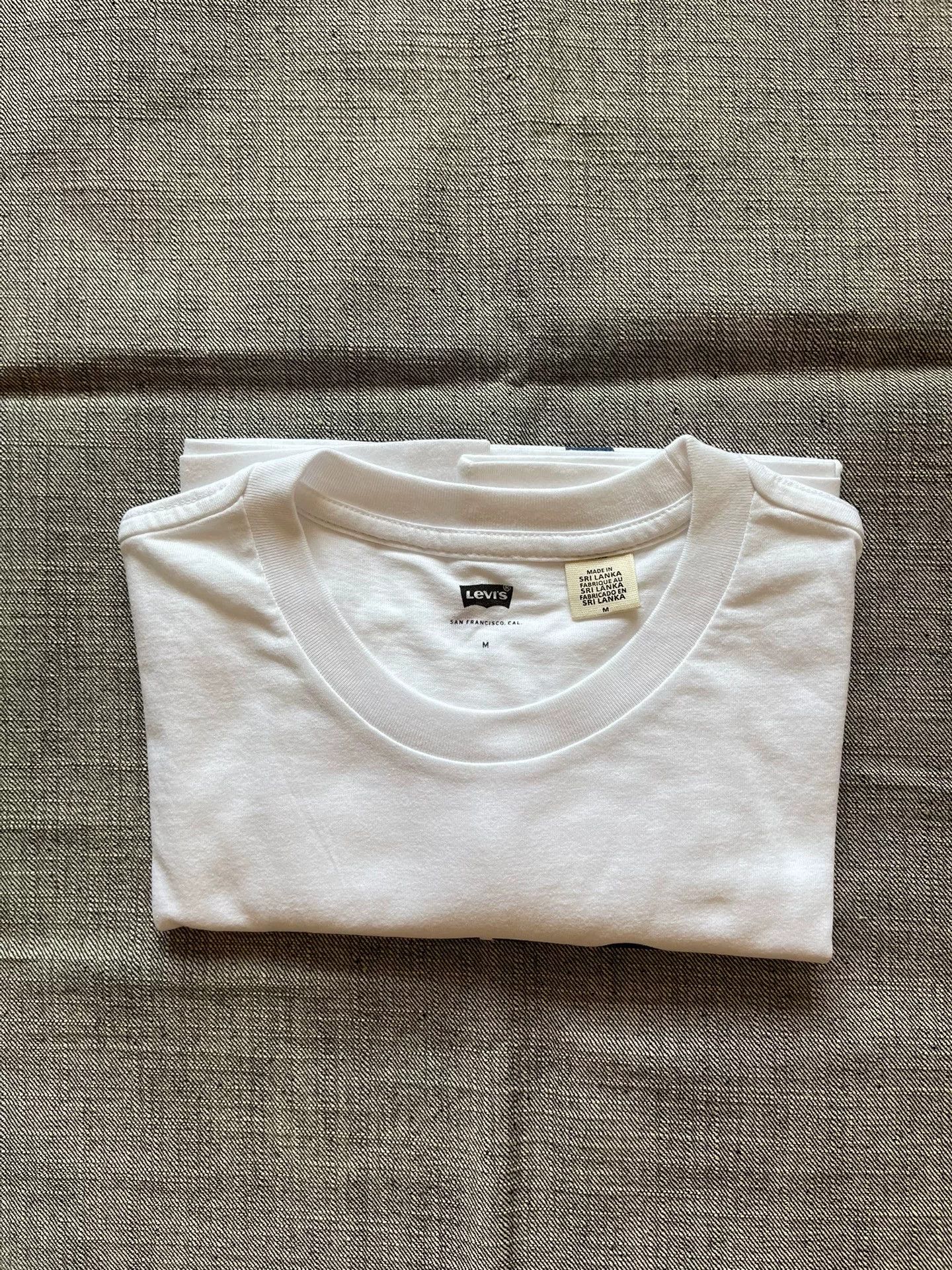LVC Levi's LVC White Short Sleeve T-Shirt Size US M / EU 48-50 / 2 - 3 Thumbnail