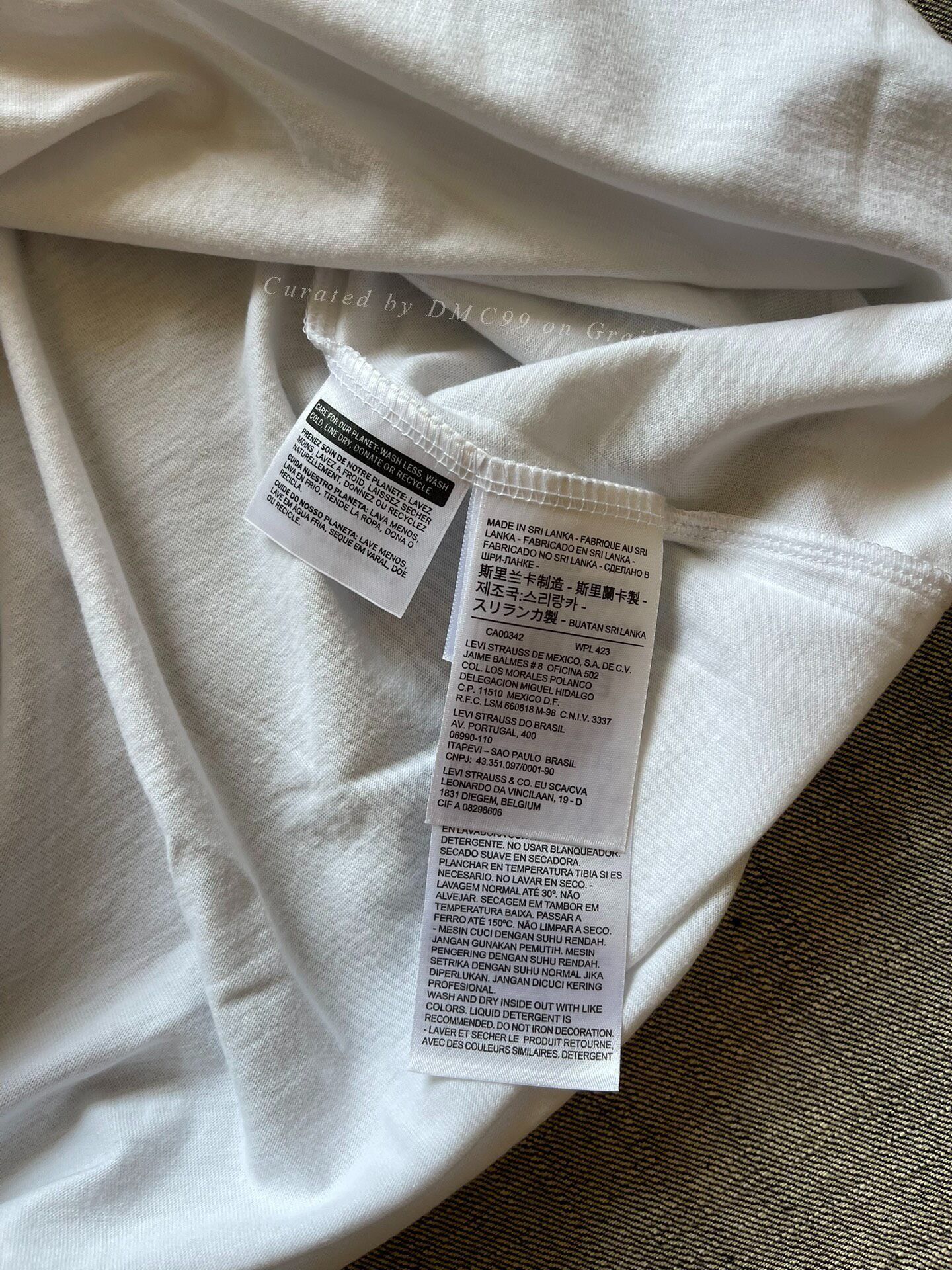LVC Levi's LVC White Short Sleeve T-Shirt Size US M / EU 48-50 / 2 - 4 Thumbnail