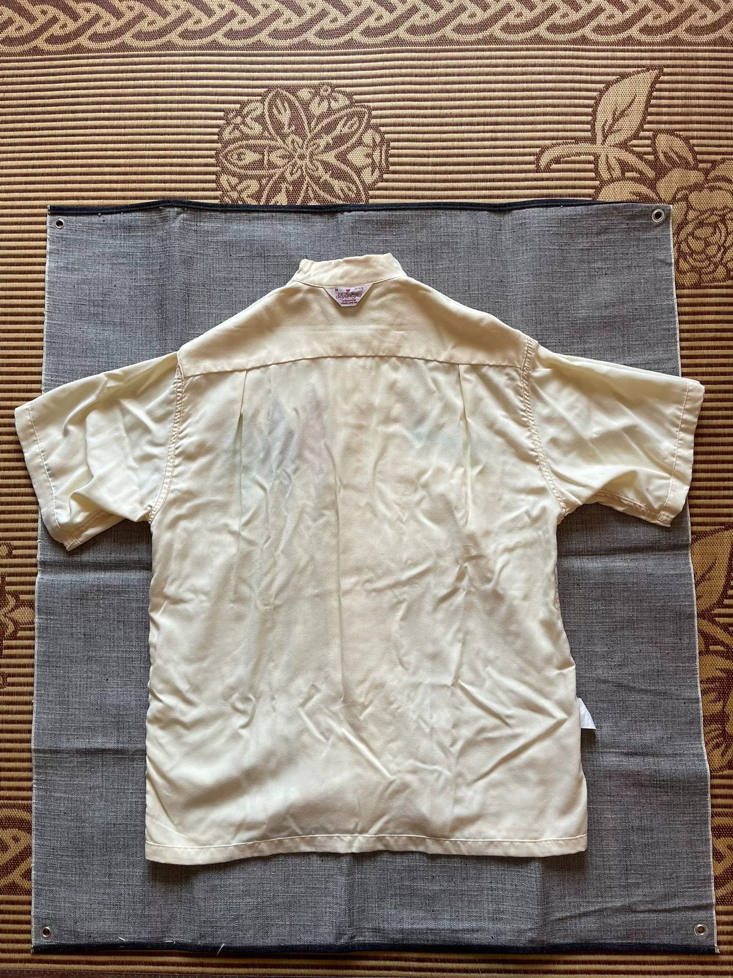 Sugar Cane Sugar Cane Diamond Summer Short-Sleeve Shirt Size US L / EU 52-54 / 3 - 4 Thumbnail
