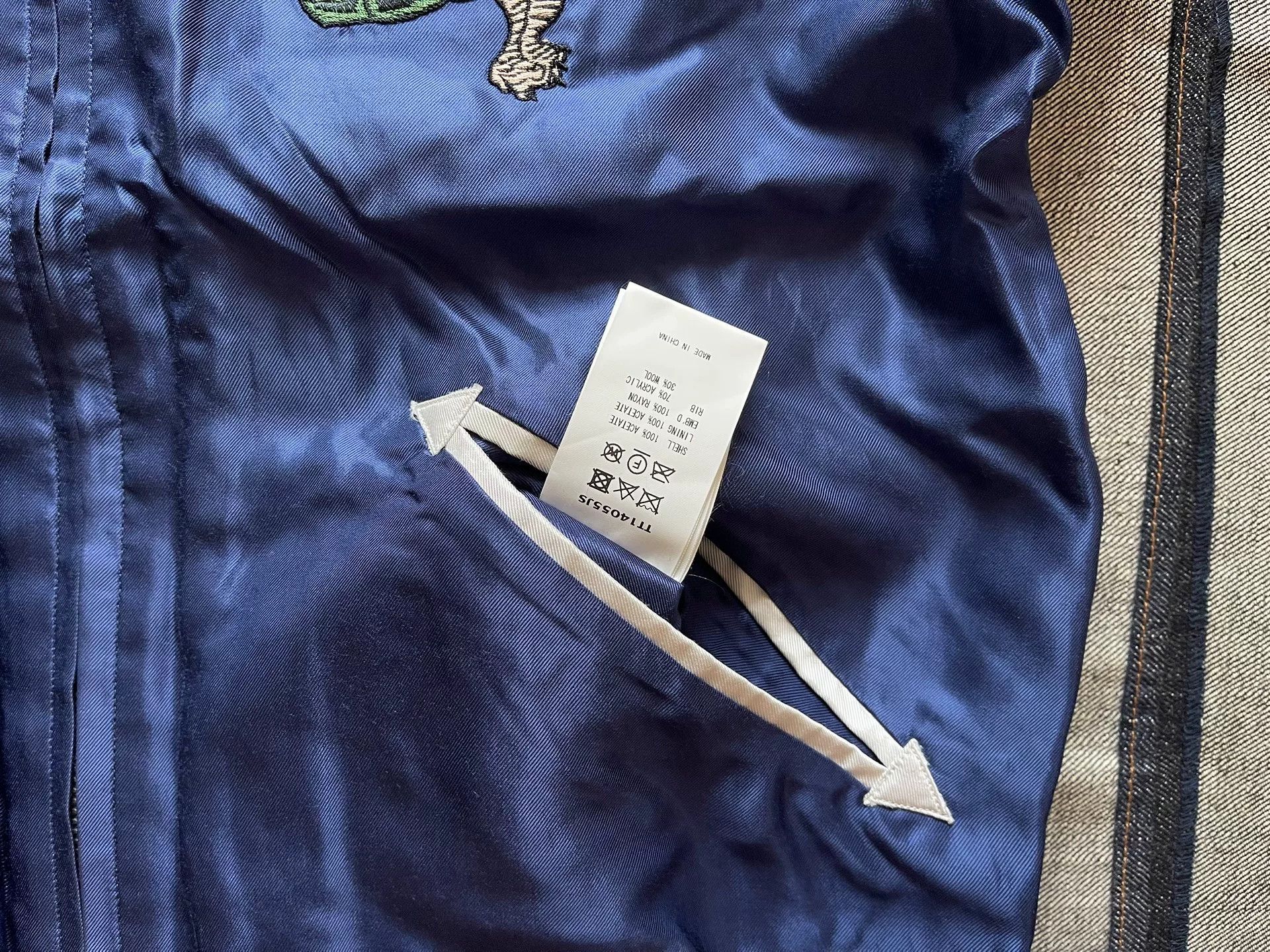 Other Tailor Toyo Yokosuka Embroidered Jacket Size US S / EU 44-46 / 1 - 8 Thumbnail