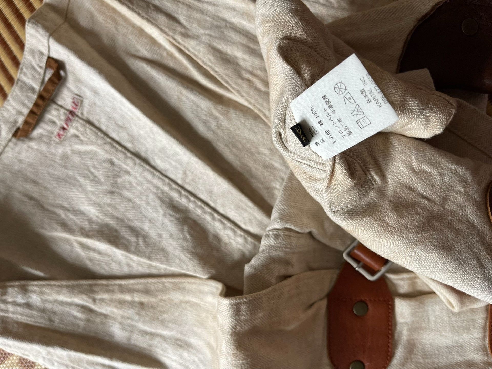 Kapital Kapital Vintage Light Wash Vest Size US M / EU 48-50 / 2 - 9 Thumbnail