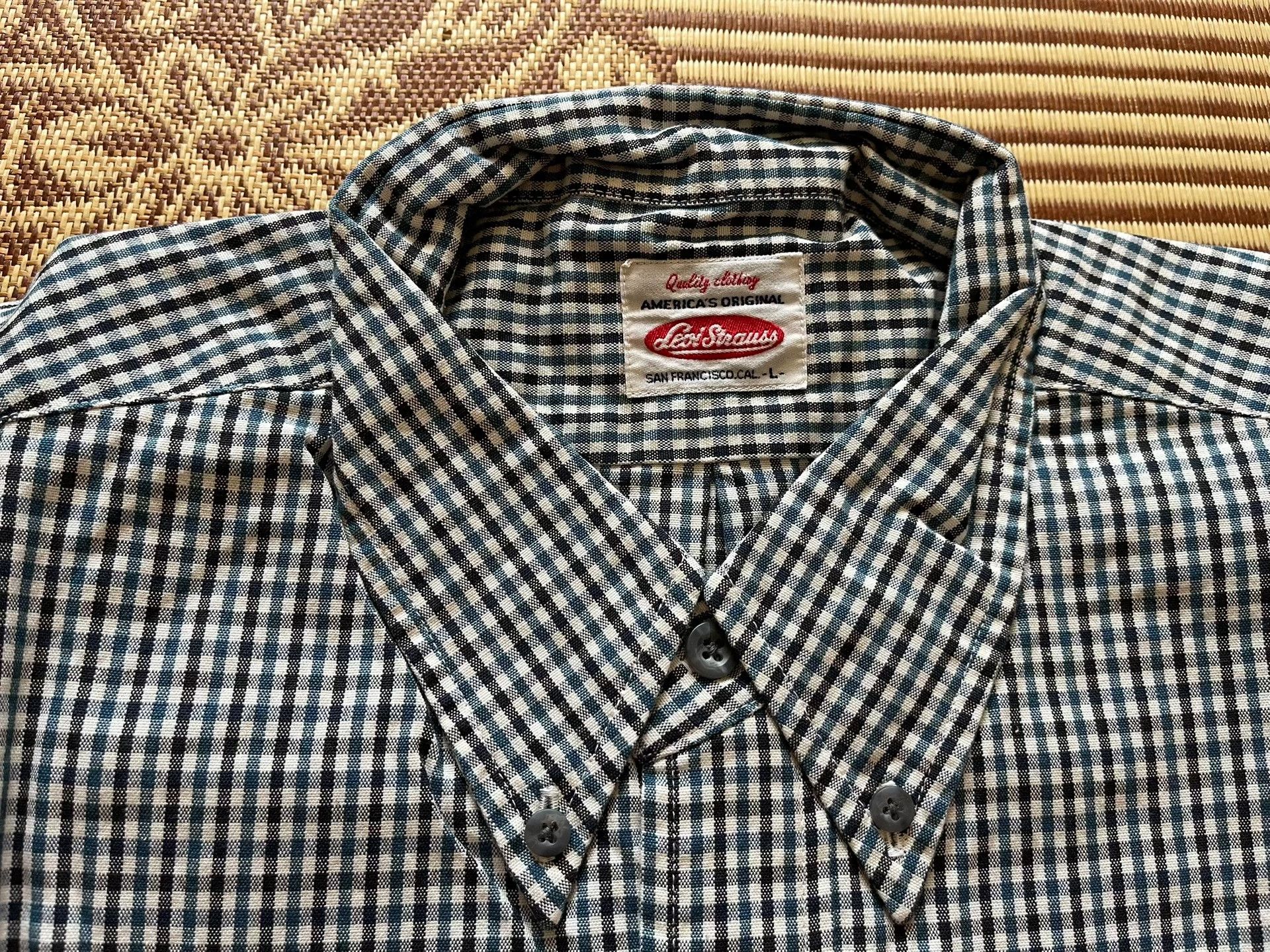 Levi's Vintage Clothing Levis LVC Cotton Check Shirt L Size US L / EU 52-54 / 3 - 3 Thumbnail