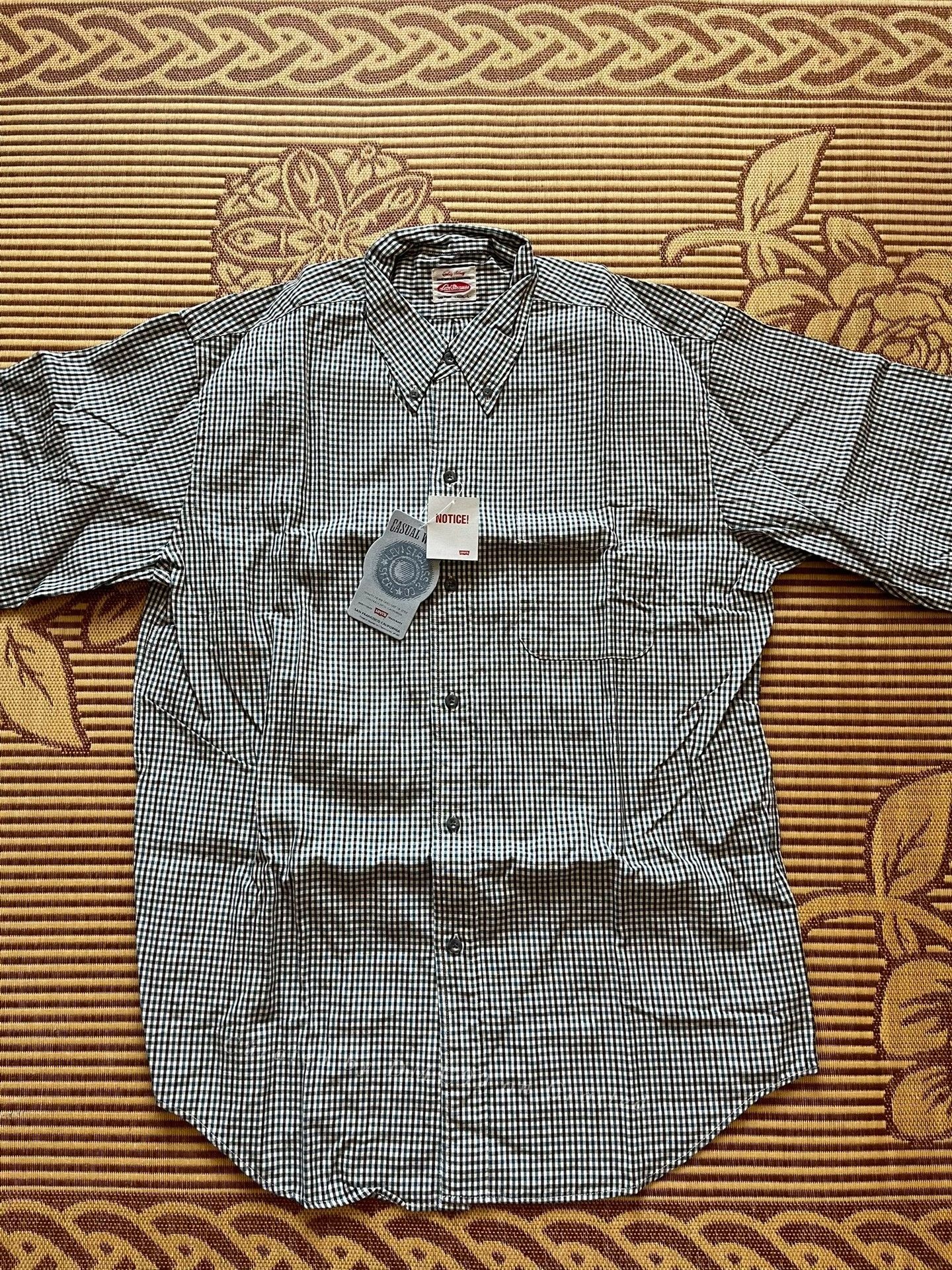 Levi's Vintage Clothing Levis LVC Cotton Check Shirt L Size US L / EU 52-54 / 3 - 2 Thumbnail