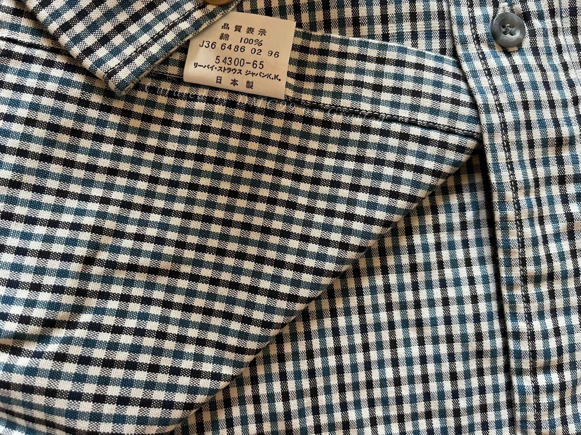 Levi's Vintage Clothing Levis LVC Cotton Check Shirt L Size US L / EU 52-54 / 3 - 6 Thumbnail