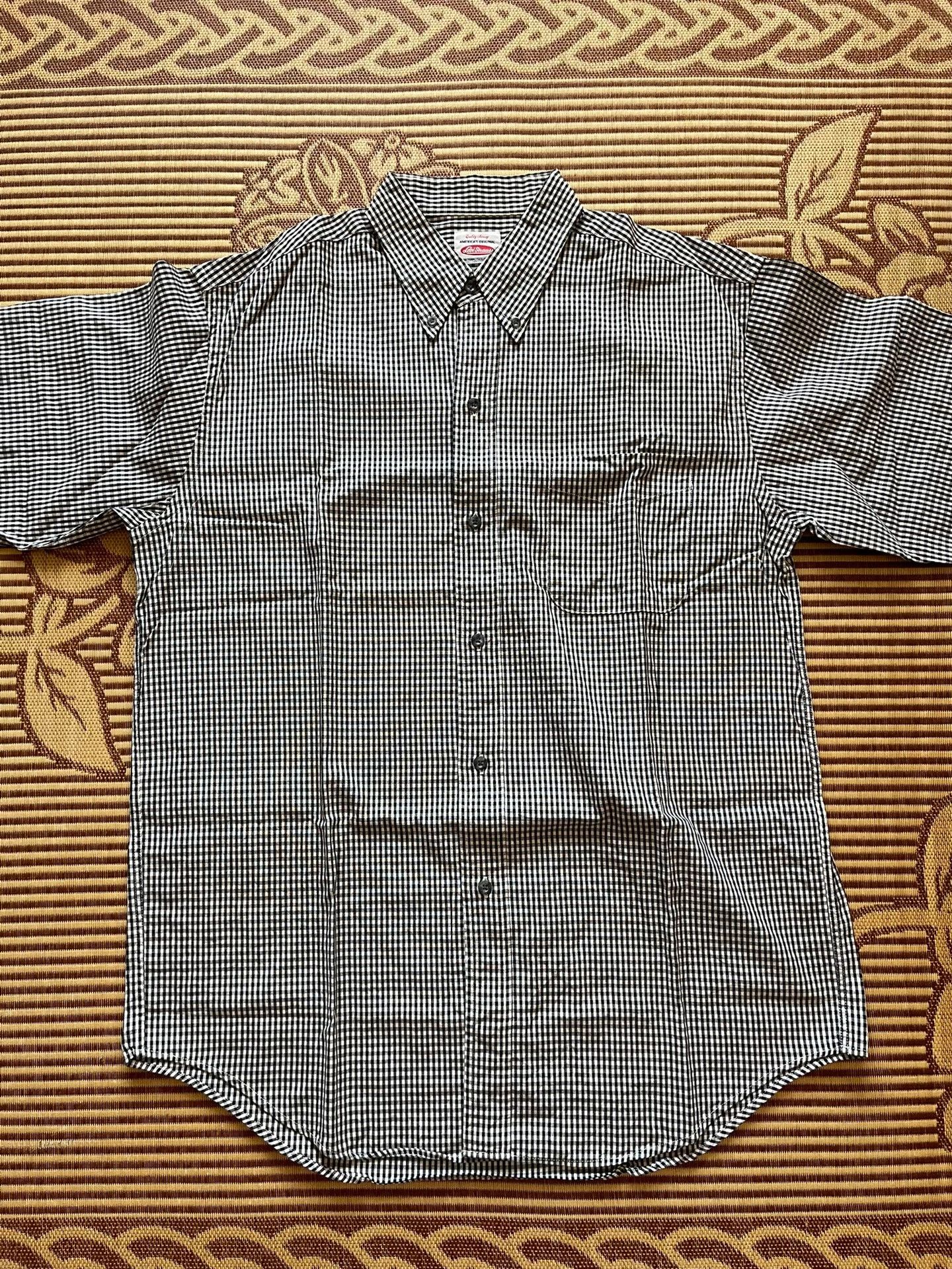 Levi's Vintage Clothing Levi's LVC Black White Check Cotton Shirt L Size US L / EU 52-54 / 3 - 2 Thumbnail