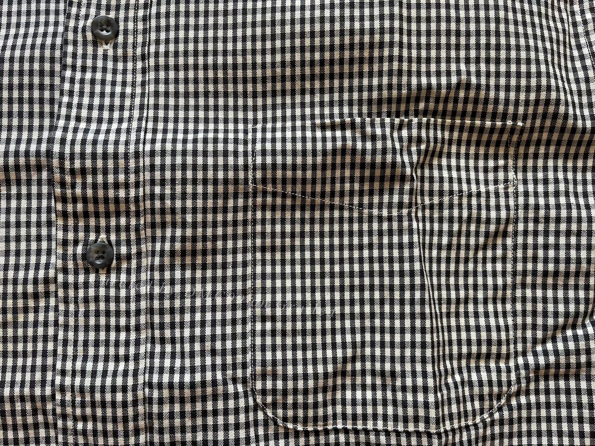Levi's Vintage Clothing Levi's LVC Black White Check Cotton Shirt L Size US L / EU 52-54 / 3 - 7 Thumbnail
