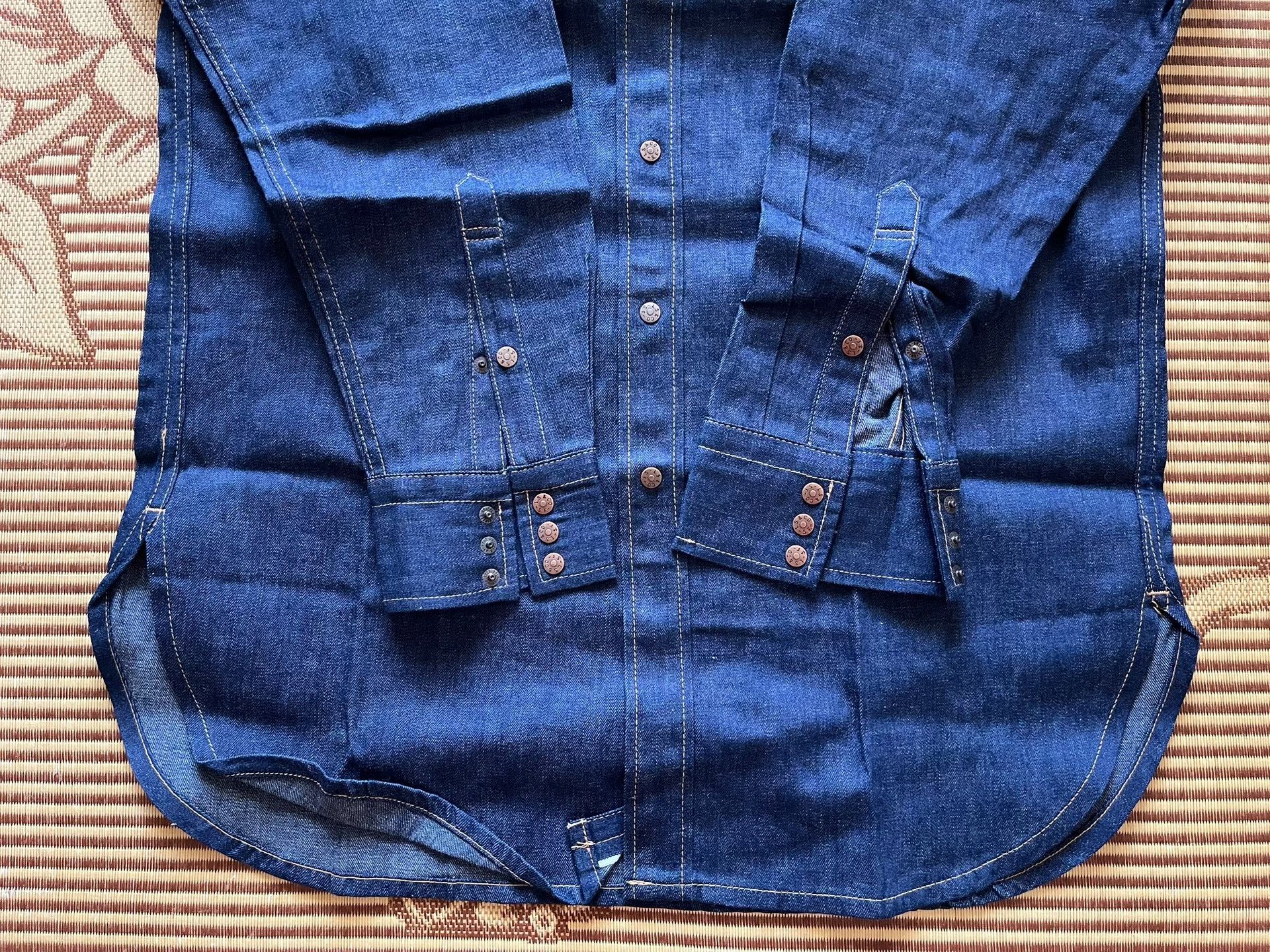 Levi's Vintage Clothing Levi's LVC Western Denim Shirt L Size US L / EU 52-54 / 3 - 5 Thumbnail