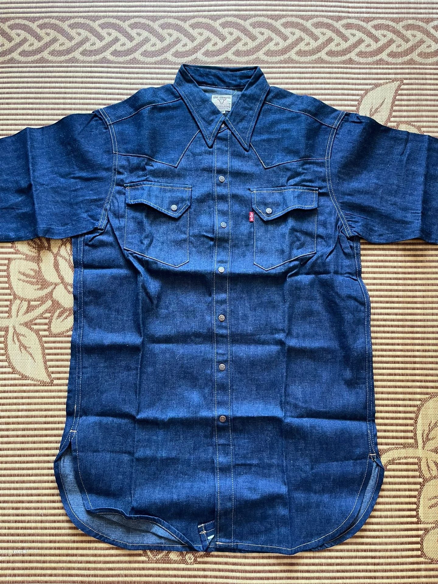 Levi's Vintage Clothing Levi's LVC Western Denim Shirt L Size US L / EU 52-54 / 3 - 2 Thumbnail