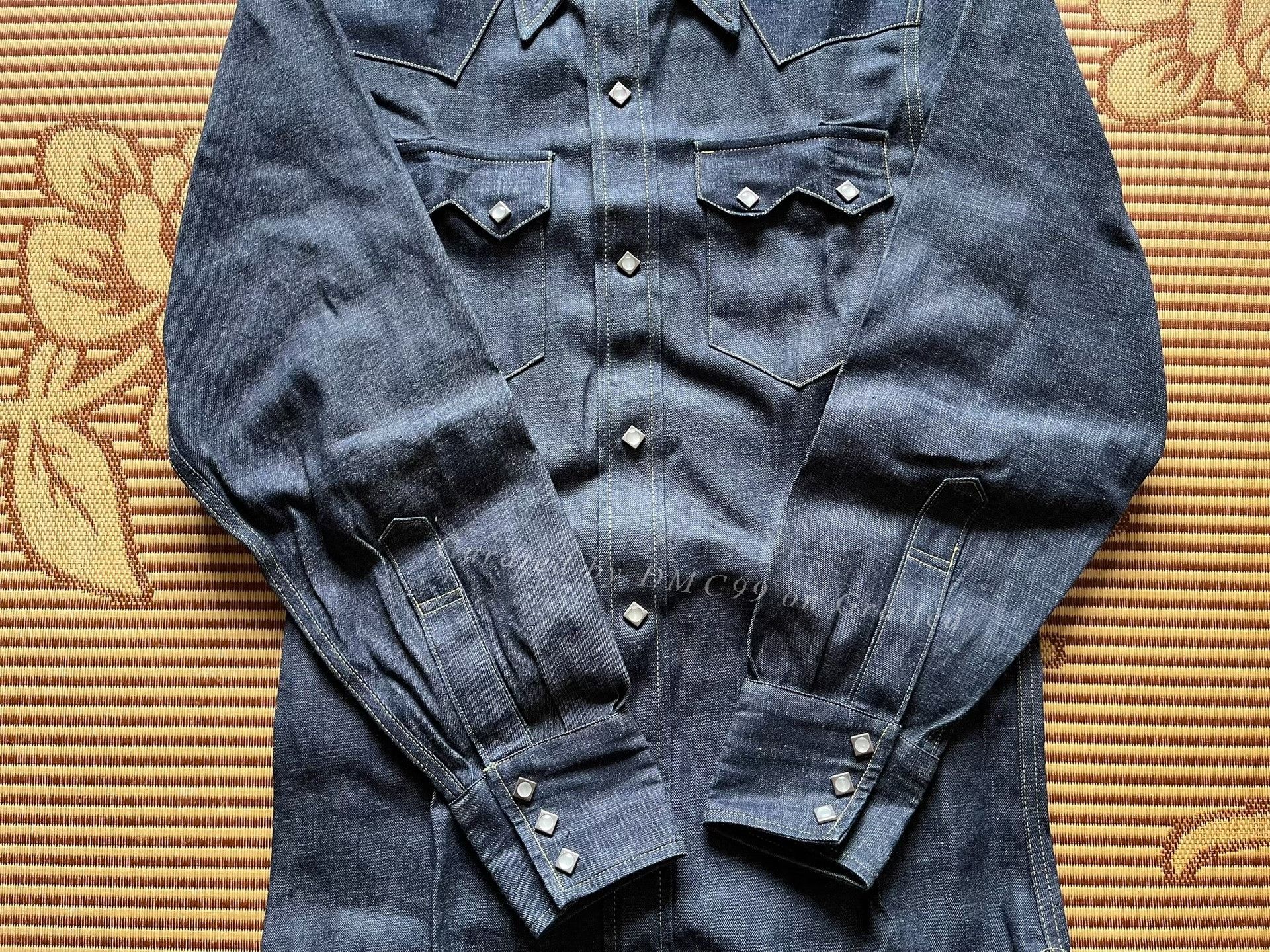 Levi's Vintage Clothing Levi's LVC Japanese Denim Long-Sleeve Shirt Size US M / EU 48-50 / 2 - 4 Thumbnail