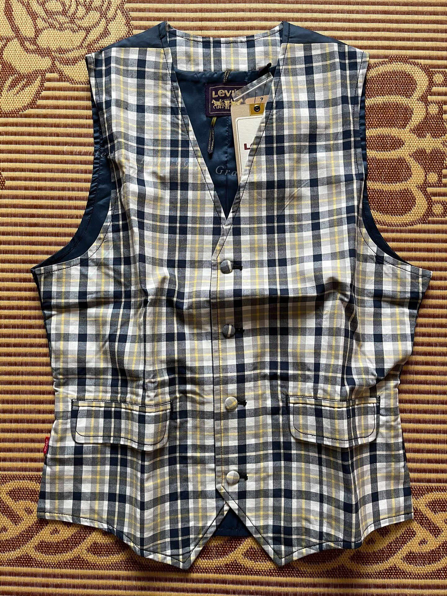 Levi's Vintage Clothing Levi's LVC Plaid Vest Size US L / EU 52-54 / 3 - 2 Thumbnail
