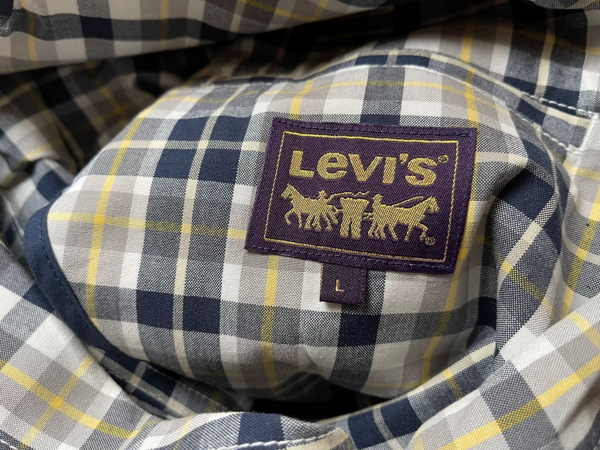 Levi's Vintage Clothing Levi's LVC Plaid Casual Blazer Size US L / EU 52-54 / 3 - 6 Thumbnail