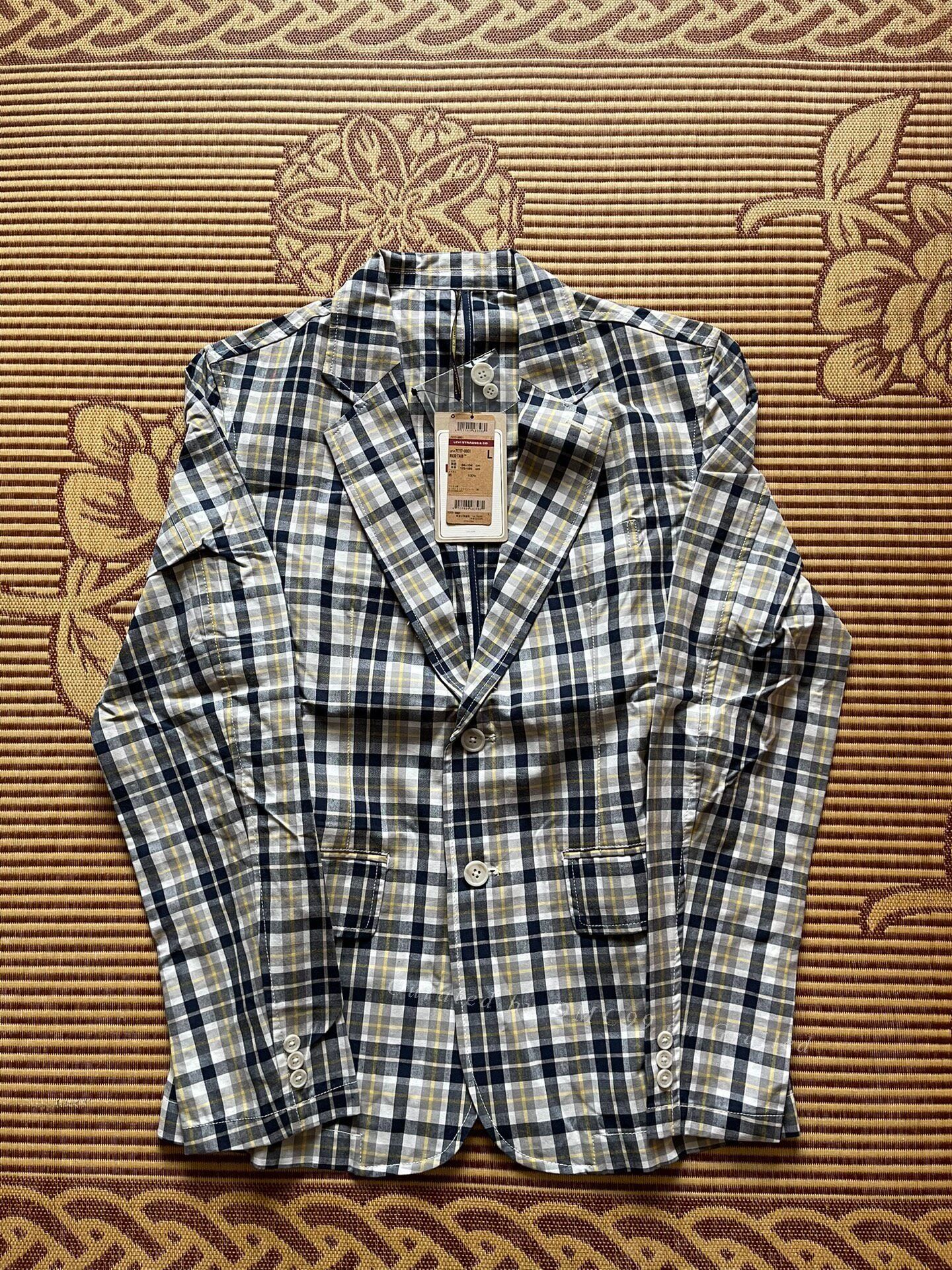 Levi's Vintage Clothing Levi's LVC Plaid Casual Blazer Size US L / EU 52-54 / 3 - 2 Thumbnail