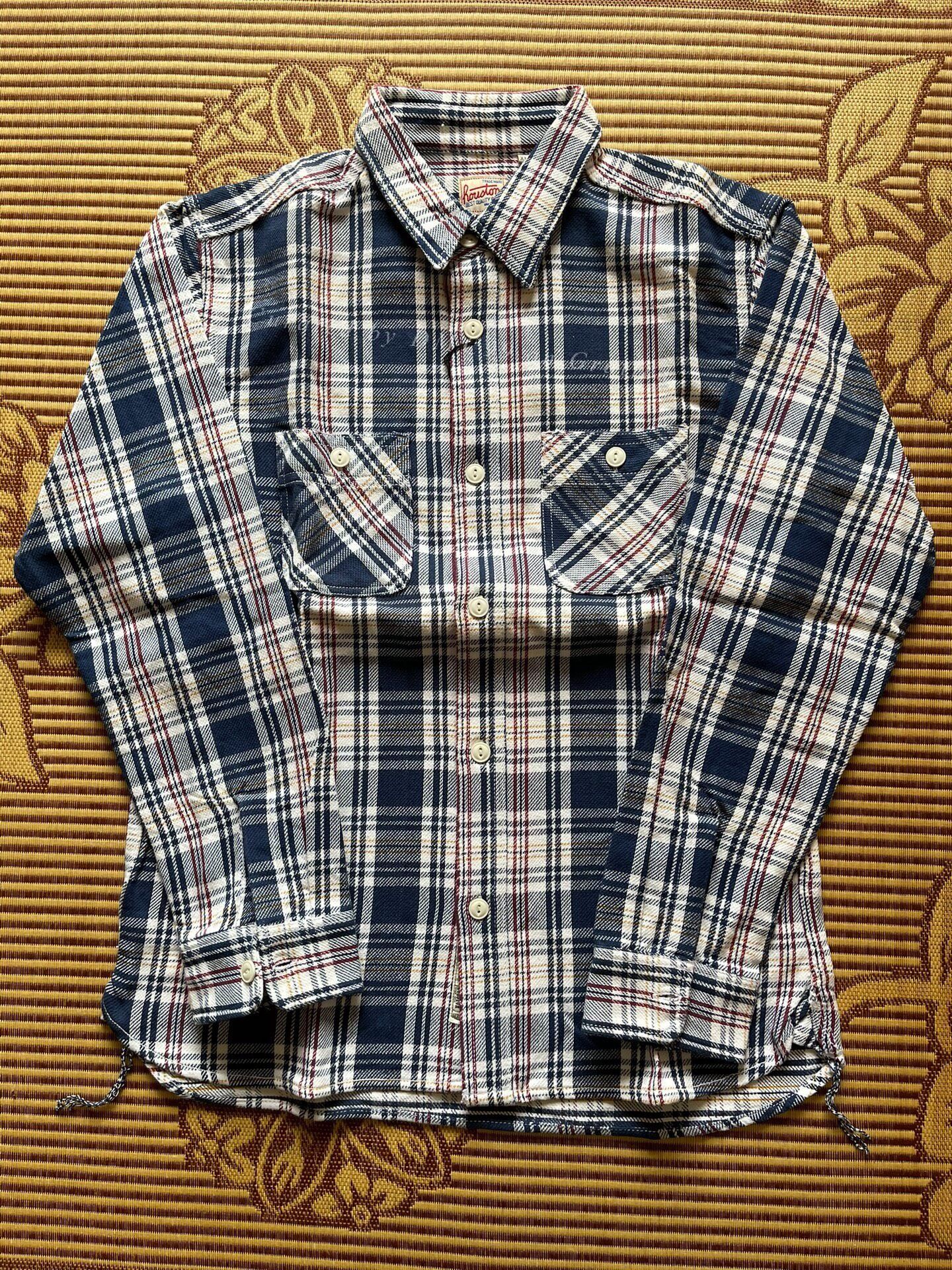 Other Houston Plaid Flannel Workwear Long-Sleeve Shirt Size US XL / EU 56 / 4 - 2 Thumbnail