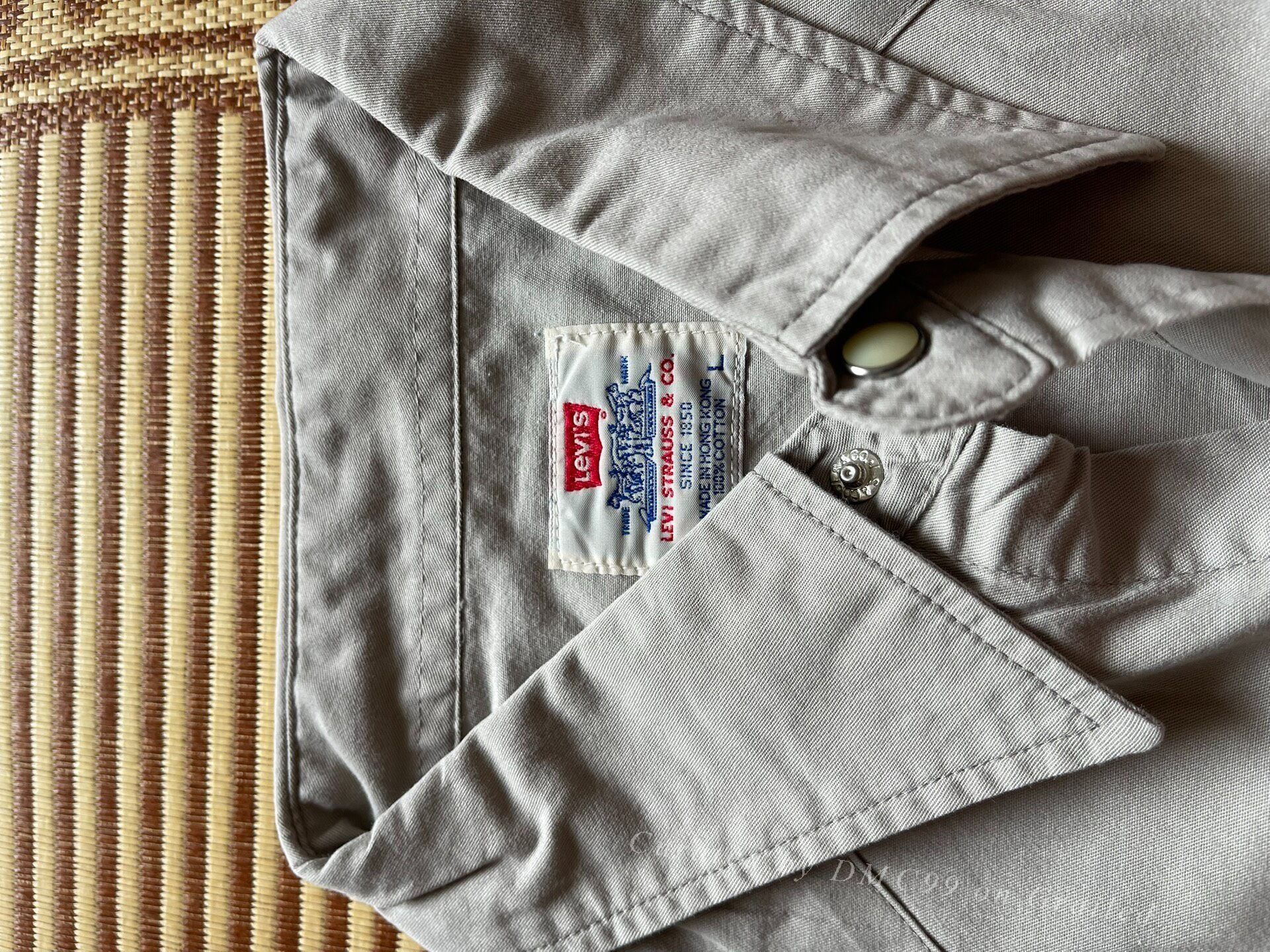 Levi's Vintage Clothing Levi's LVC Beige Long Sleeve Shirt Size US M / EU 48-50 / 2 - 5 Thumbnail