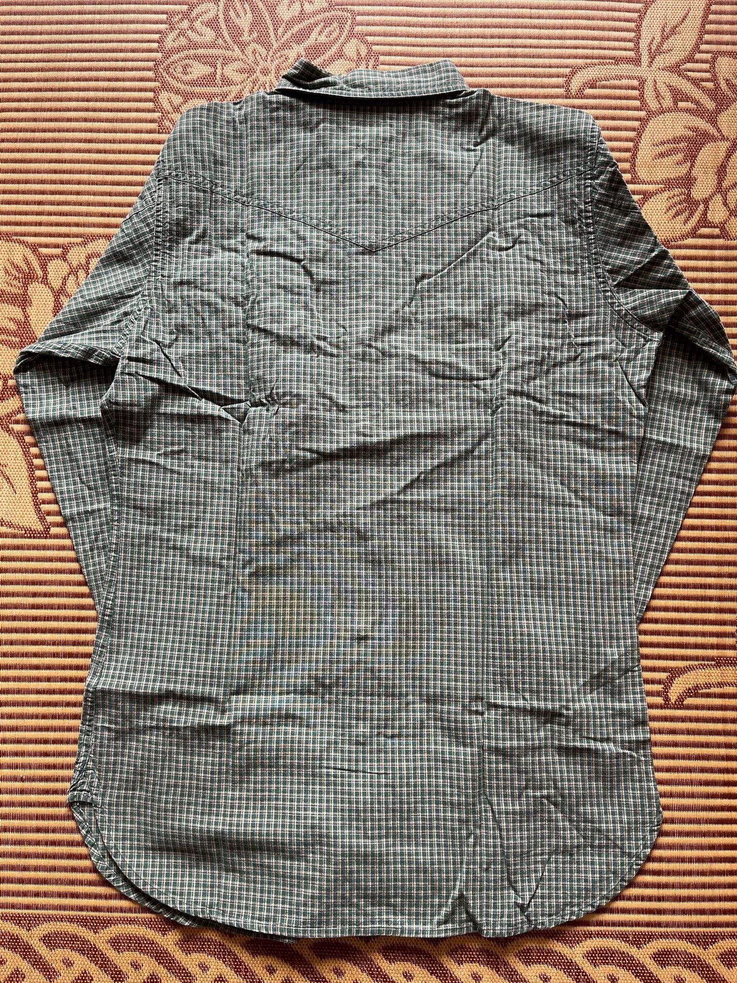 Levi's Vintage Clothing Levi's LVC Green Plaid Long-Sleeve Shirt L Size US L / EU 52-54 / 3 - 4 Thumbnail