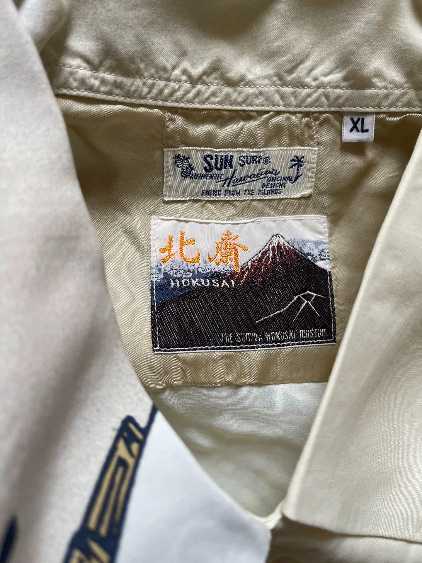 Sun Surf SUN SURF Hokusai Great Wave Hawaiian Shirt Size US XL / EU 56 / 4 - 7 Thumbnail