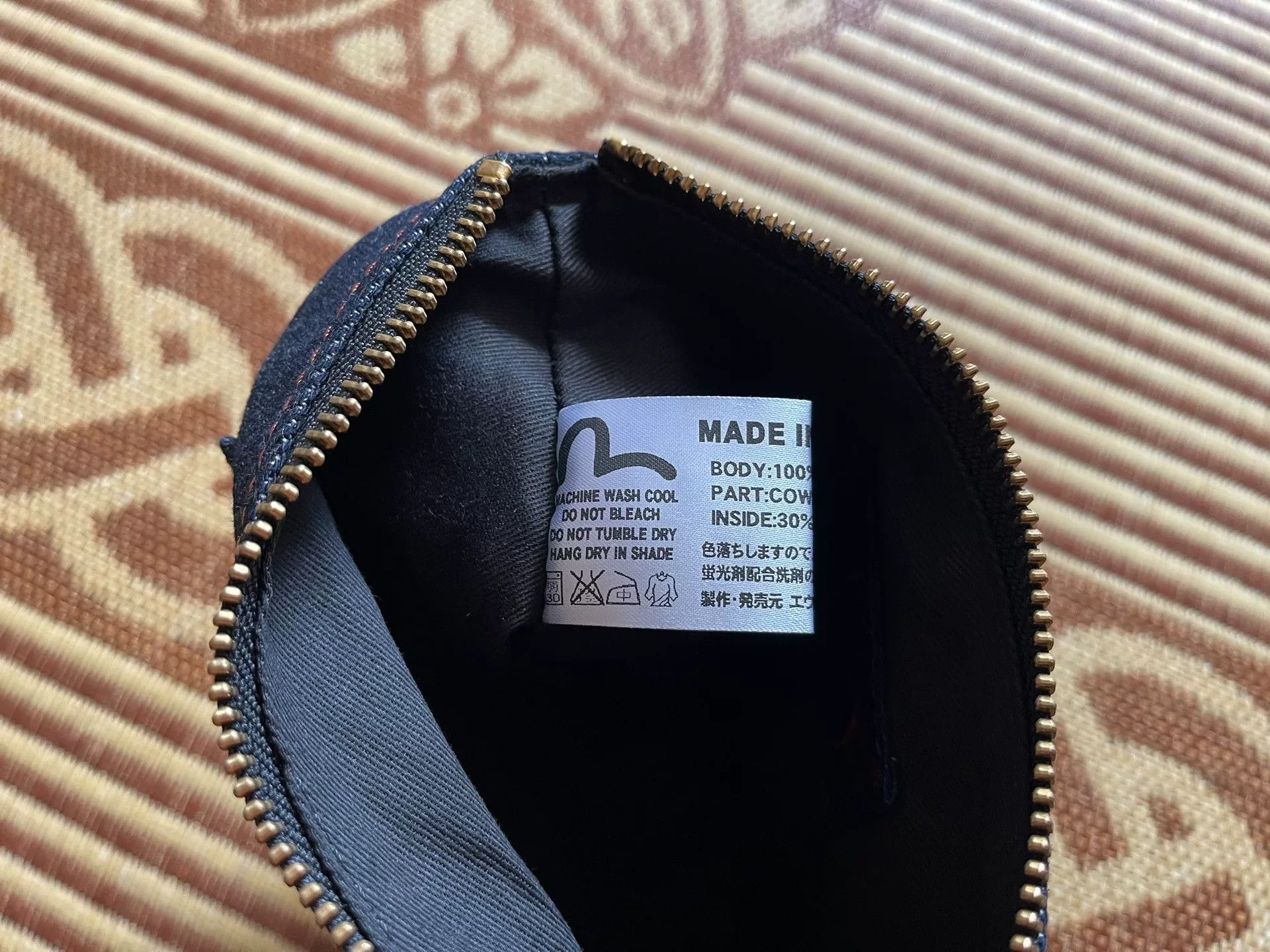 Evisu Evisu Denim Clutch Coin Purse Size ONE SIZE - 6 Thumbnail