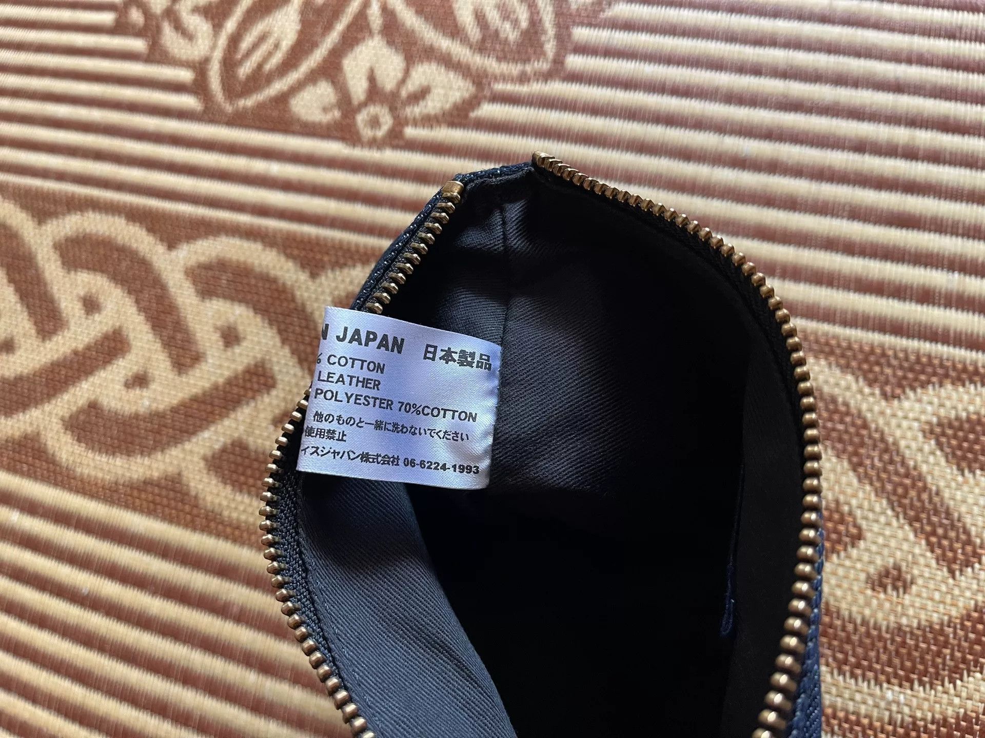 Evisu Evisu Denim Clutch Coin Purse Size ONE SIZE - 7 Thumbnail