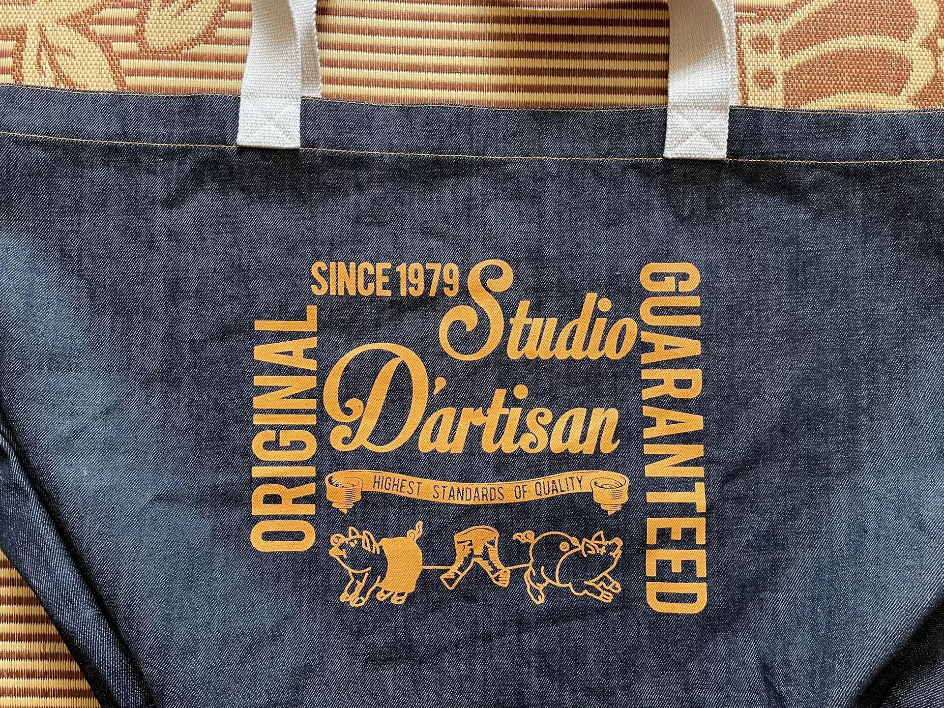 Studio D'Artisan Studio Dartisan Denim Oversized Tote Bag Size ONE SIZE - 9 Thumbnail