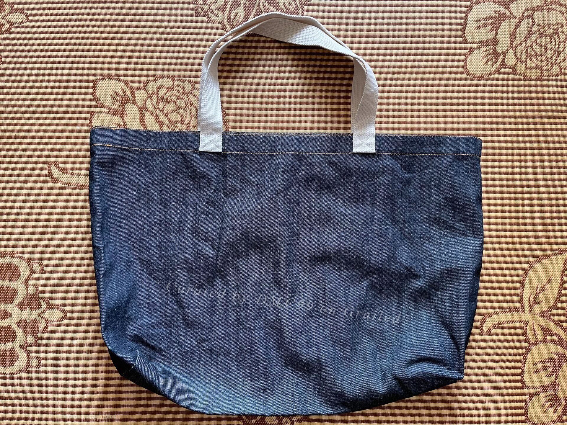 Studio D'Artisan Studio Dartisan Denim Oversized Tote Bag Size ONE SIZE - 2 Thumbnail