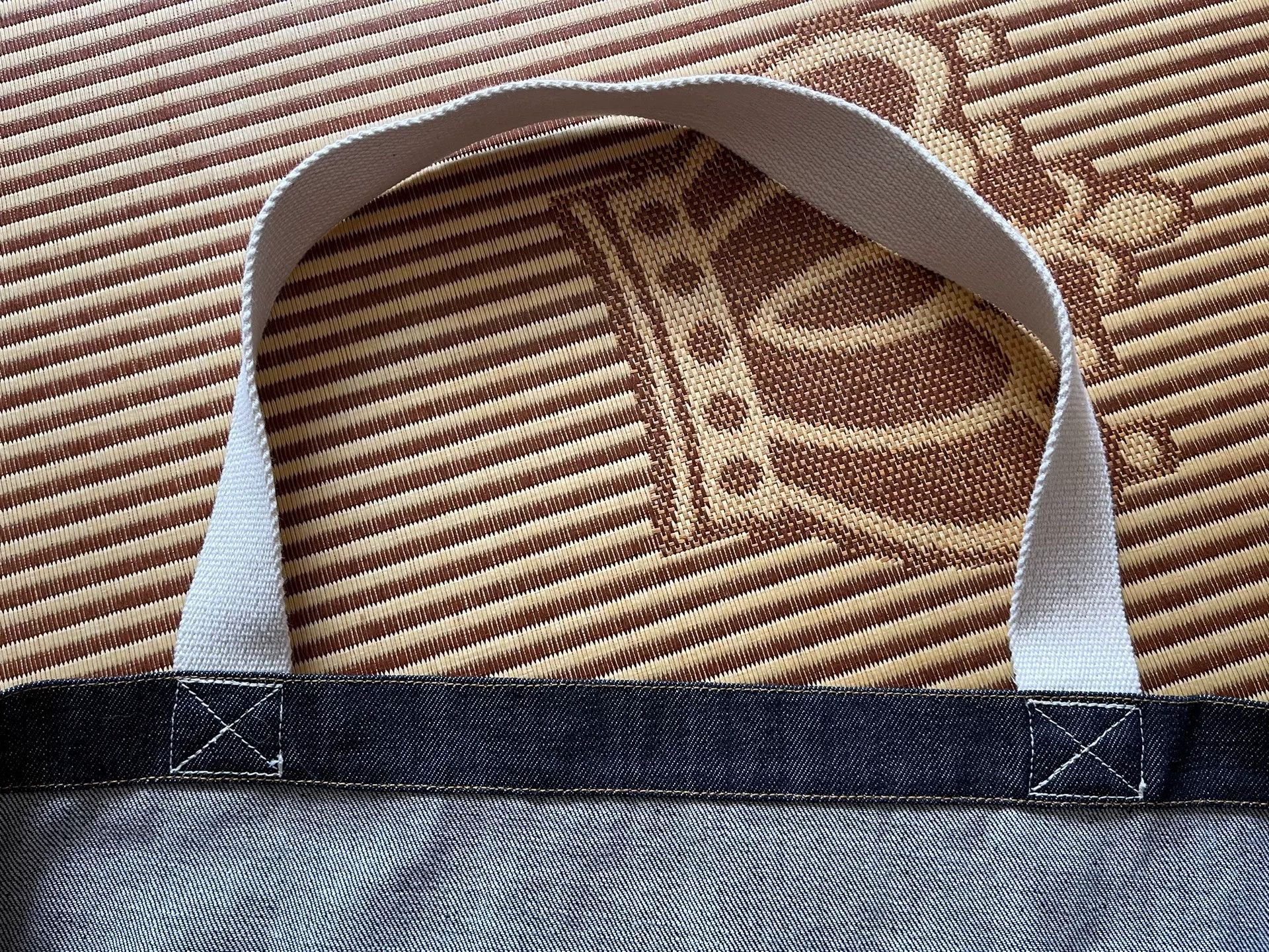 Studio D'Artisan Studio Dartisan Denim Oversized Tote Bag Size ONE SIZE - 3 Thumbnail
