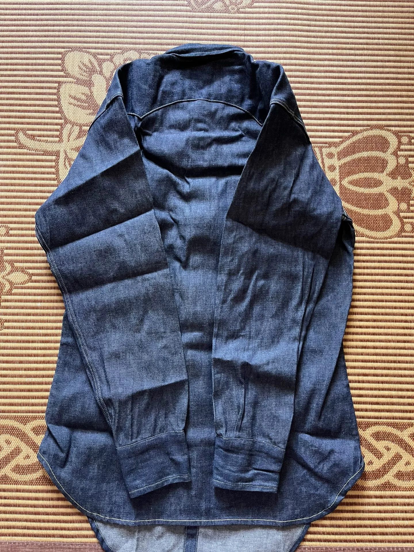 Levi's Vintage Clothing Levis LVC 555 Denim Shirt Size US M / EU 48-50 / 2 - 7 Thumbnail