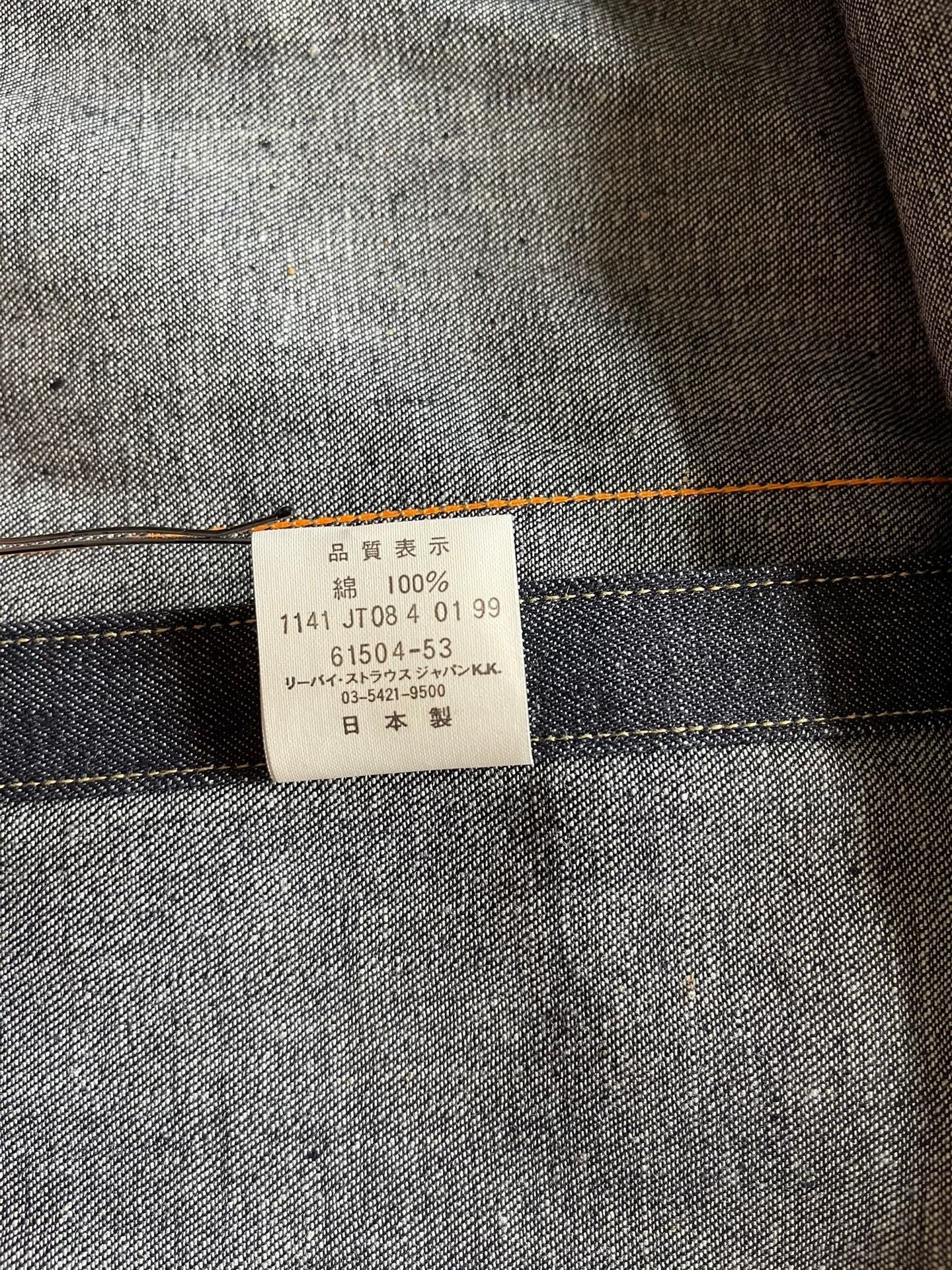 Levi's Levis 61504-5300 Western Denim Shirt Size US XXS / EU 40 - 7 Thumbnail
