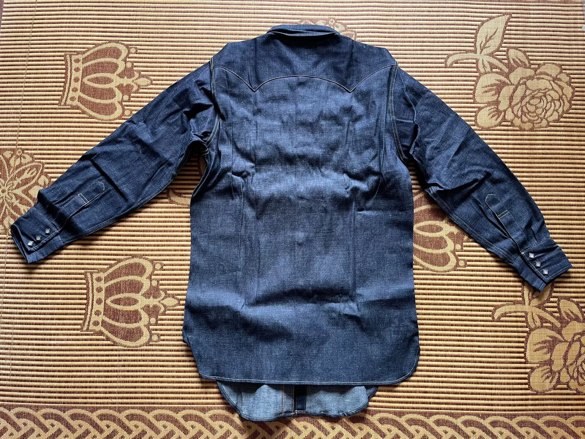 Levi's Levis 61504-5300 Western Denim Shirt Size US XXS / EU 40 - 4 Thumbnail