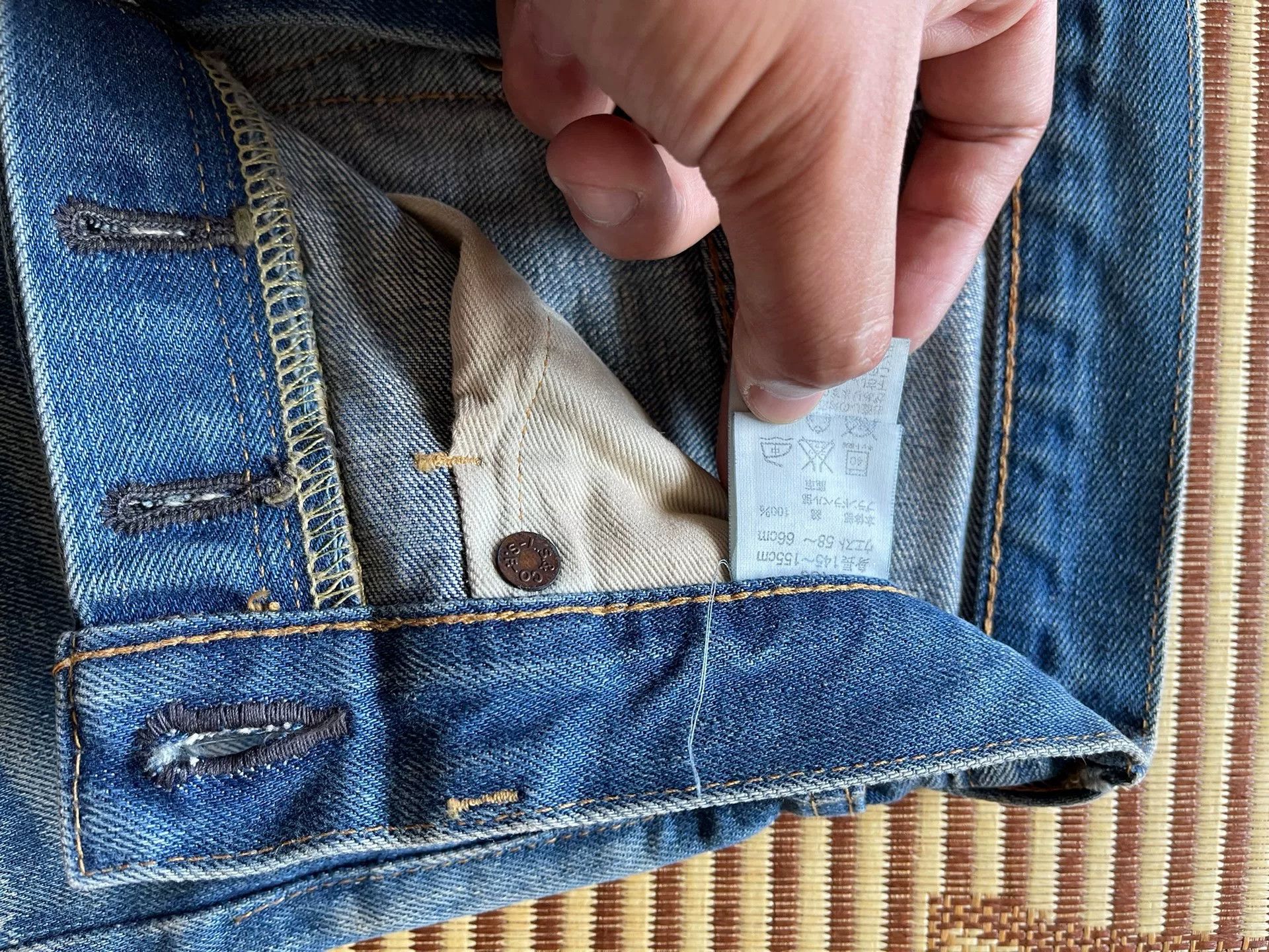 Levi's Vintage Clothing Levi's 501XX LVC Distressed Women's Jeans Size 25" / US 0 / IT 36 - 5 Thumbnail