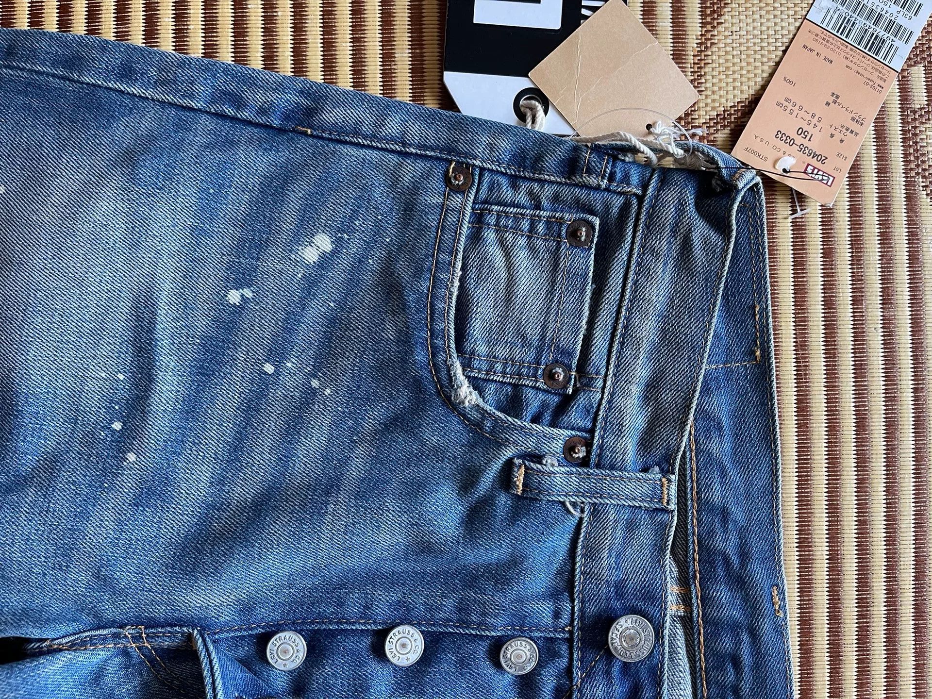 Levi's Vintage Clothing Levi's 501XX LVC Distressed Women's Jeans Size 25" / US 0 / IT 36 - 6 Thumbnail