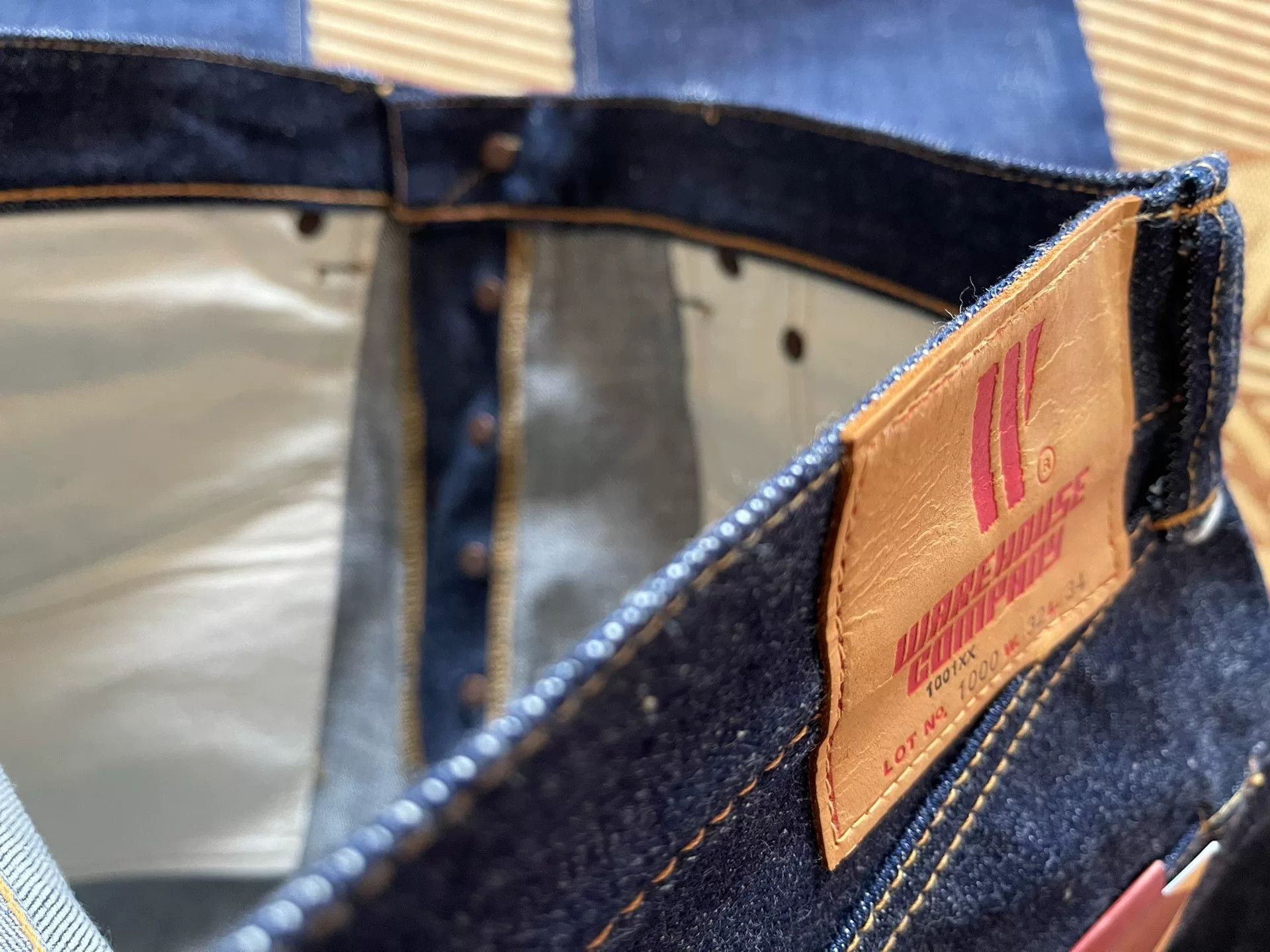 Warehouse & Co. Warehouse Big W Twin Raw Denim Jeans Size US 36 / EU 52 - 7 Thumbnail