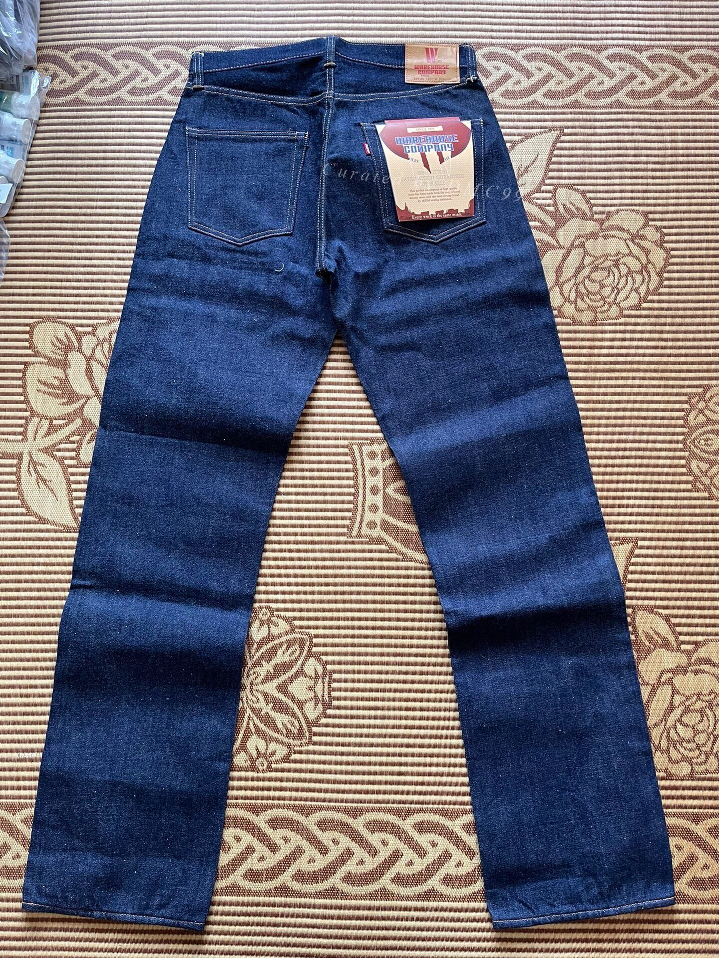 Warehouse & Co. Warehouse Big W Twin Raw Denim Jeans Size US 36 / EU 52 - 3 Thumbnail
