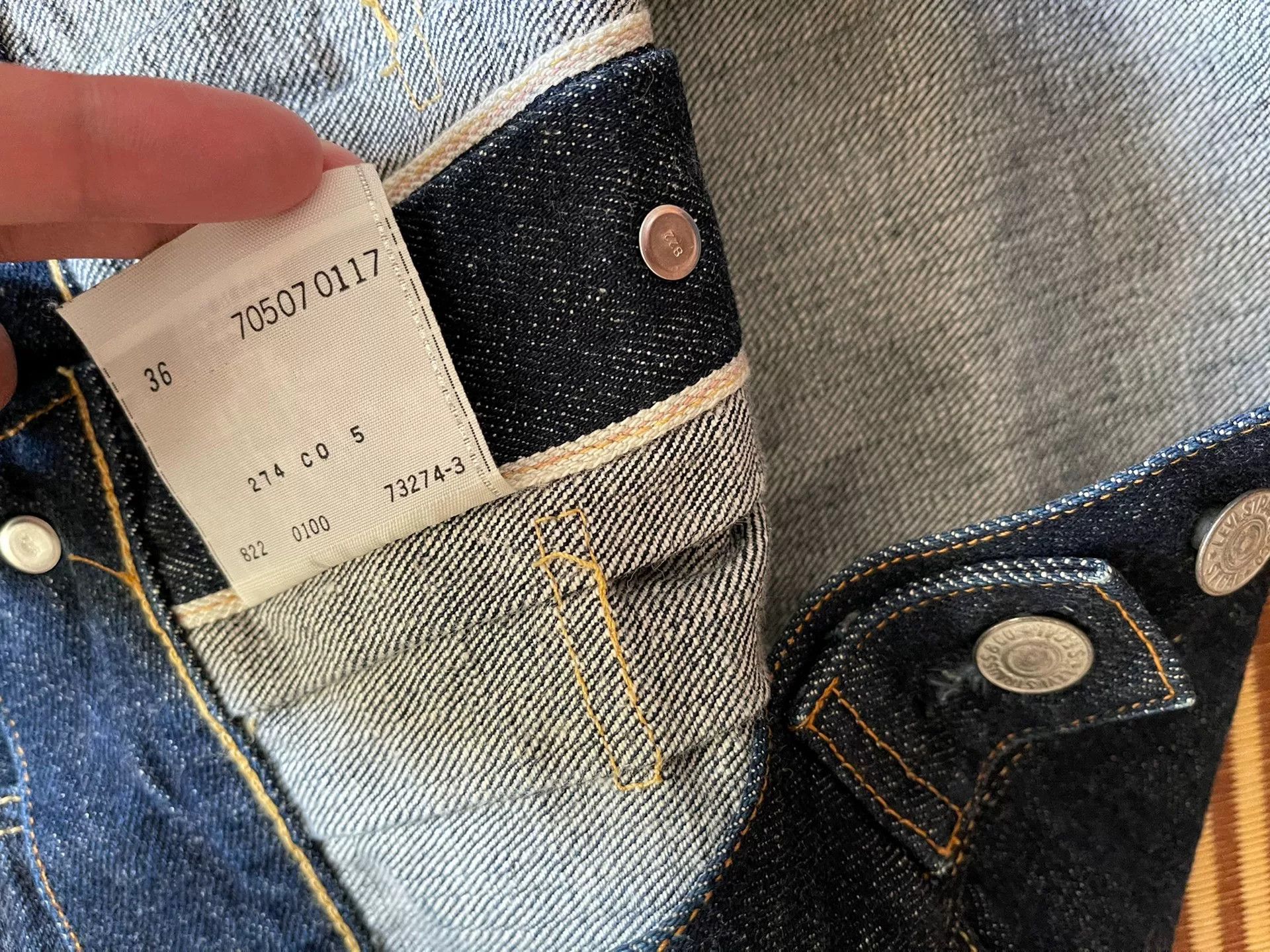 Levi's Vintage Clothing Levi's LVC 507 Denim Jacket Size US S / EU 44-46 / 1 - 8 Thumbnail