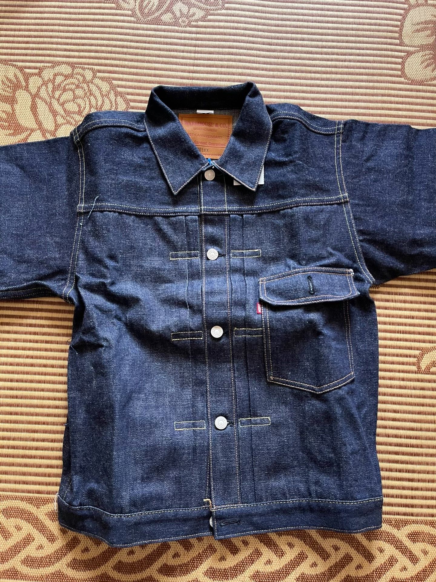 Warehouse & Co. Warehouse 10th Anniversary Embroidered Denim Jacket Size US M / EU 48-50 / 2 - 3 Thumbnail