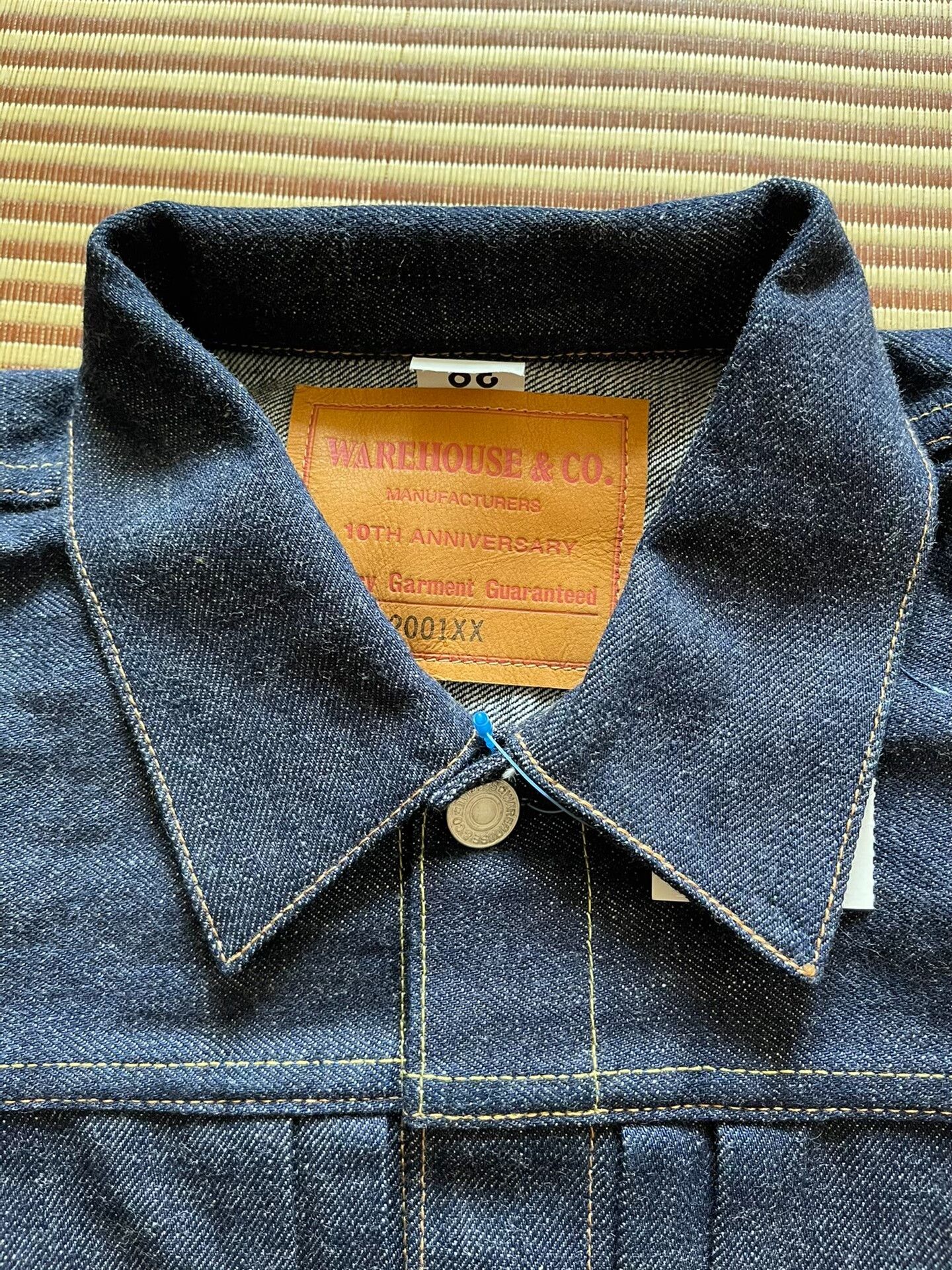 Warehouse & Co. Warehouse 10th Anniversary Embroidered Denim Jacket Size US M / EU 48-50 / 2 - 4 Thumbnail