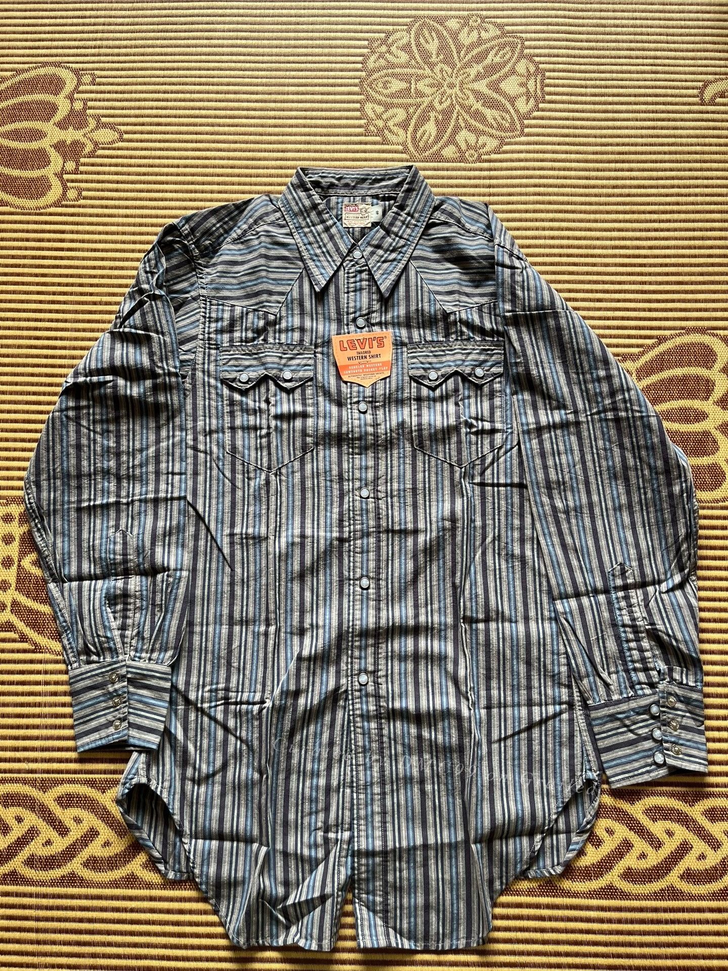 Levi's Vintage Clothing Levi's LVC Japan Long-Sleeve Striped Shirt Size US M / EU 48-50 / 2 - 2 Thumbnail