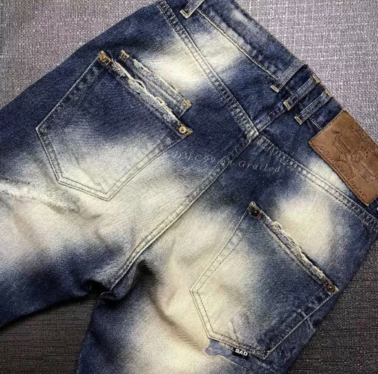 Other Bad Spirit Men's Slim Fit Jeans Size US 30 / EU 46 - 8 Thumbnail