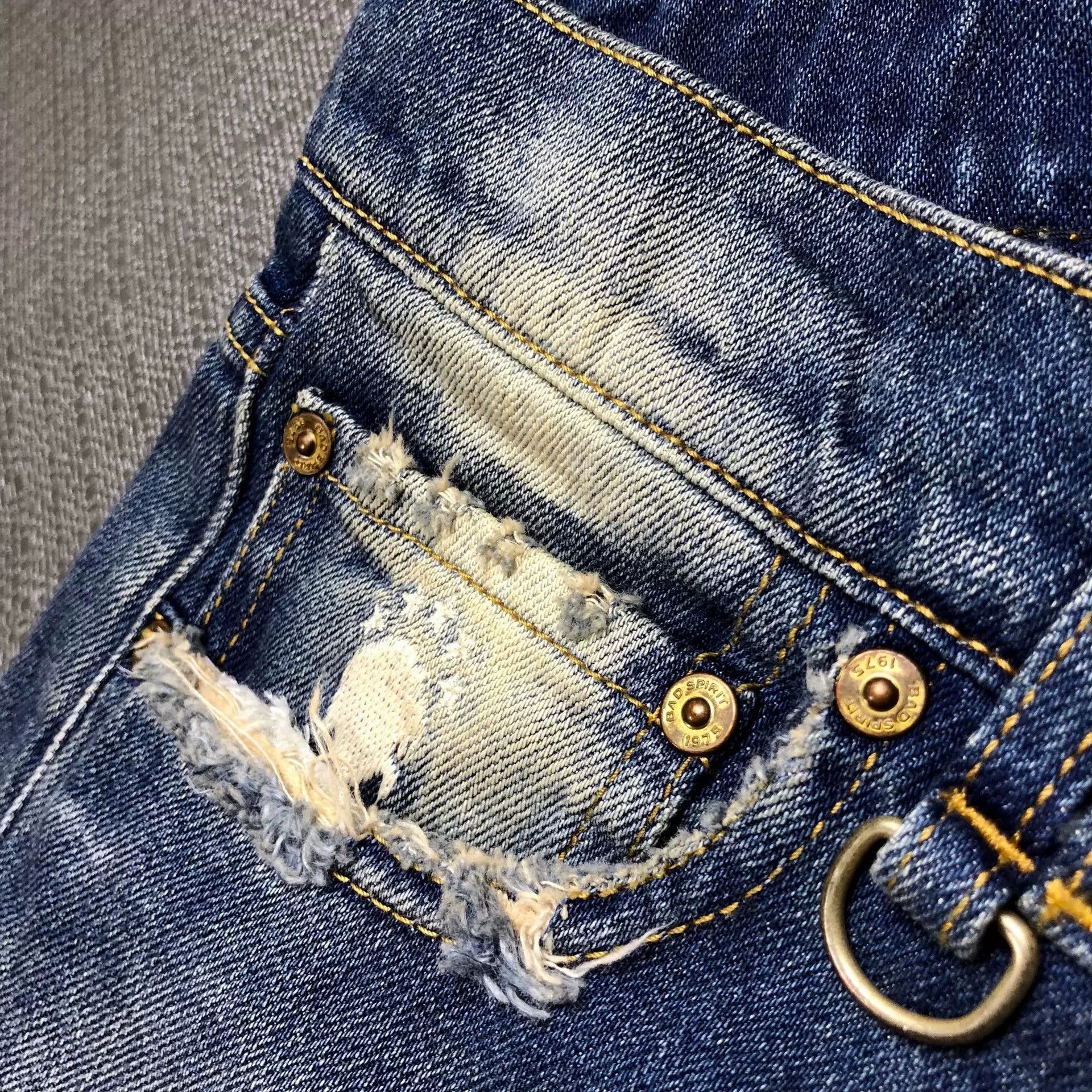 Other Bad Spirit Men's Slim Fit Jeans Size US 30 / EU 46 - 3 Thumbnail