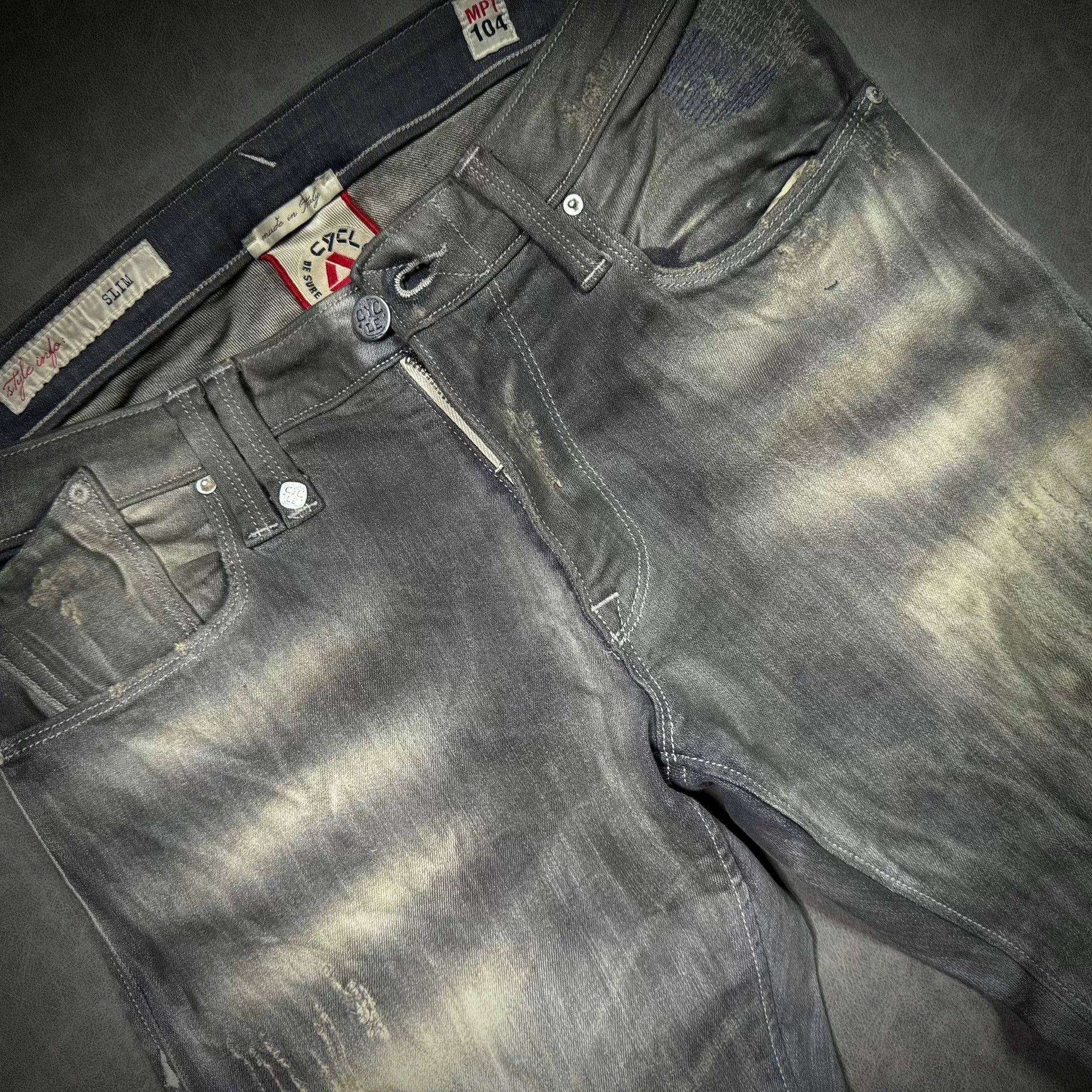 Other Men's Italy Cycle Slim Fit Jeans Size US 31 - 2 Thumbnail