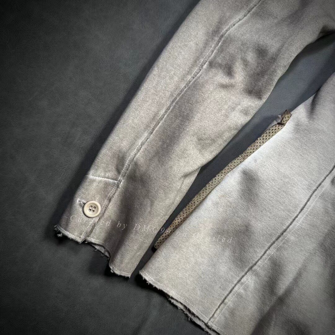 Giorgio Brato Giorgio Brato Men's Distressed Slim Patchwork Leather Suit Size US S / EU 44-46 / 1 - 9 Thumbnail