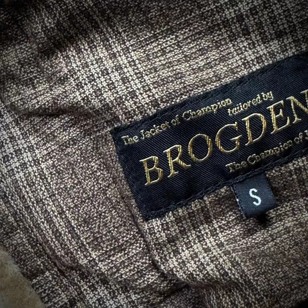 Other BROGDEN Men's Vintage Shearling Flight Jacket Size US S / EU 44-46 / 1 - 6 Thumbnail