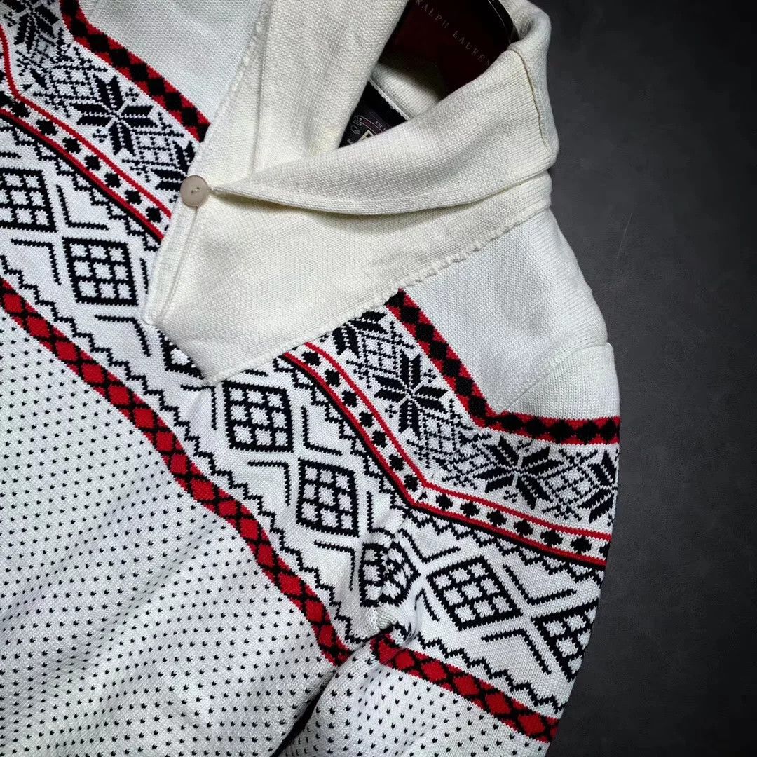 RRL Ralph Lauren RRL Double-Layer Thick Cotton Sweater Size US S / EU 44-46 / 1 - 2 Thumbnail