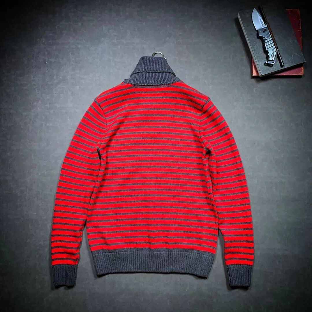 RRL Ralph Lauren RRL Retro Horizontal Stripe Slim Sweater Size US M / EU 48-50 / 2 - 7 Thumbnail
