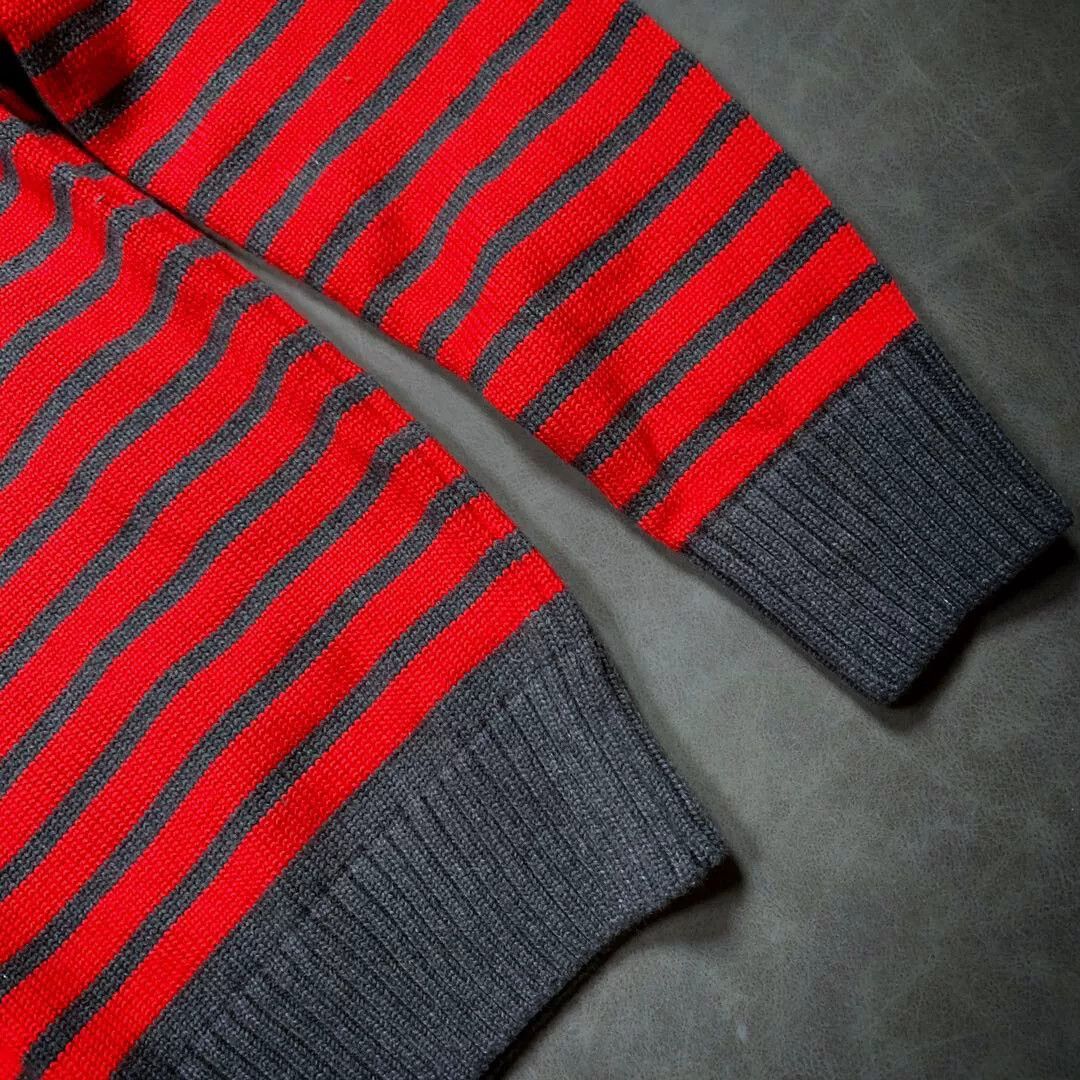 RRL Ralph Lauren RRL Retro Horizontal Stripe Slim Sweater Size US M / EU 48-50 / 2 - 6 Thumbnail