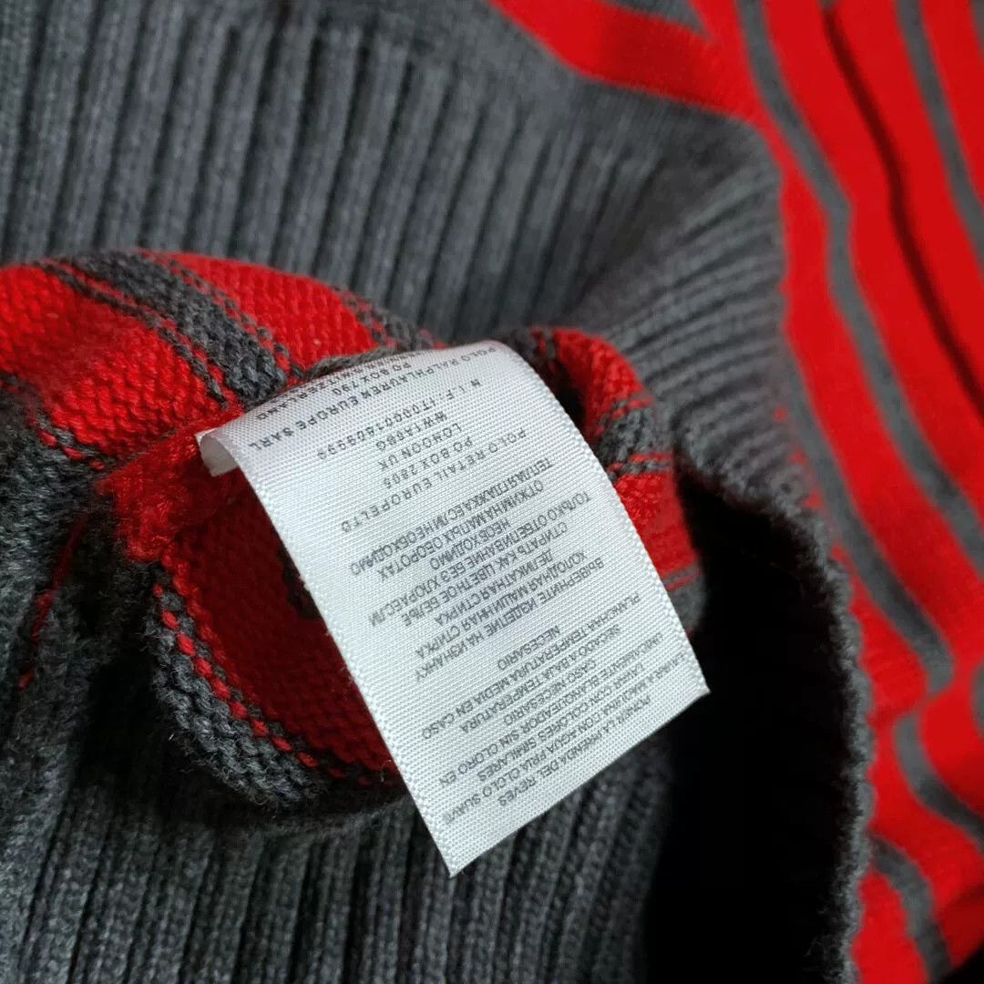 RRL Ralph Lauren RRL Retro Horizontal Stripe Slim Sweater Size US M / EU 48-50 / 2 - 8 Thumbnail