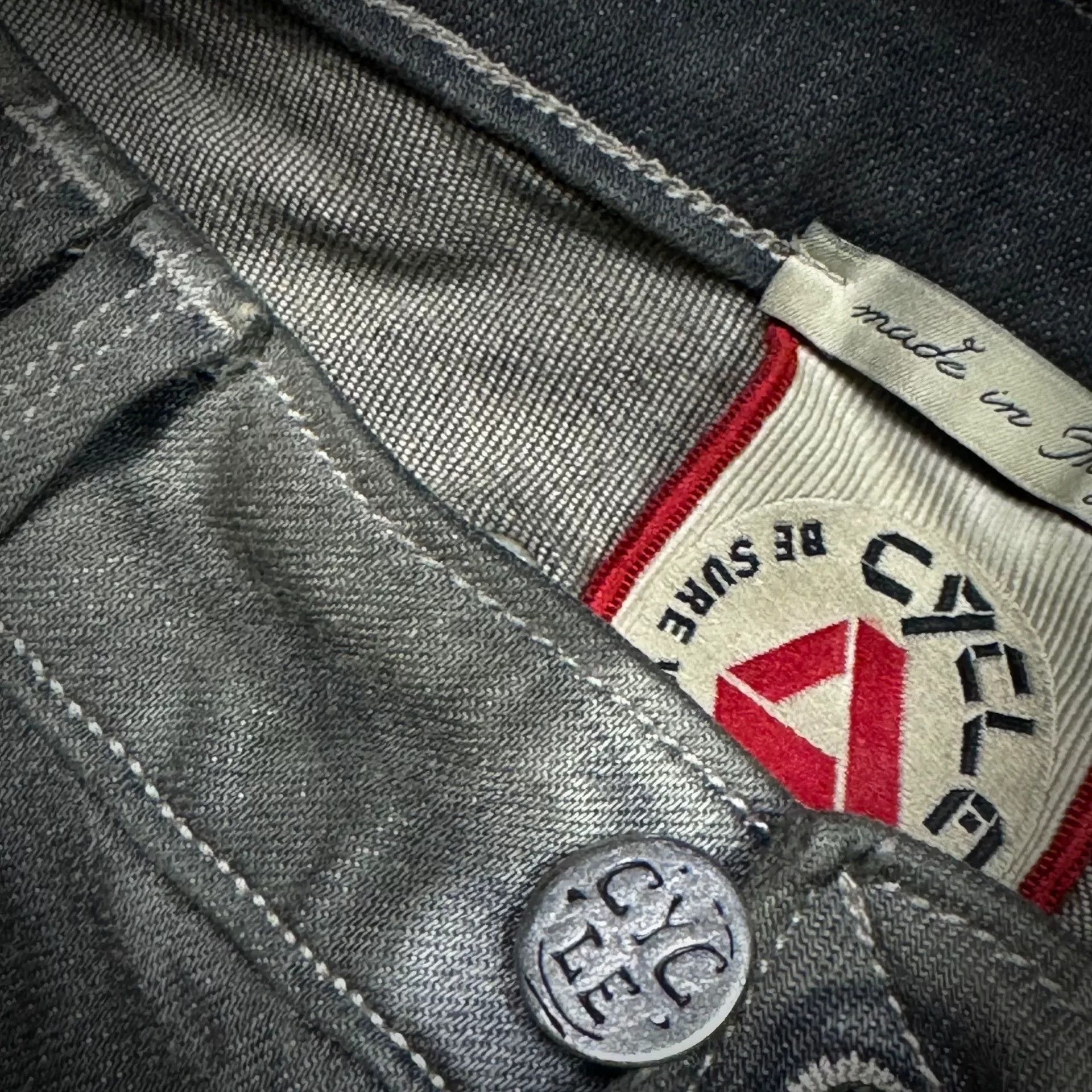 Other Men's Italy Cycle Slim Fit Jeans Size US 31 - 4 Thumbnail