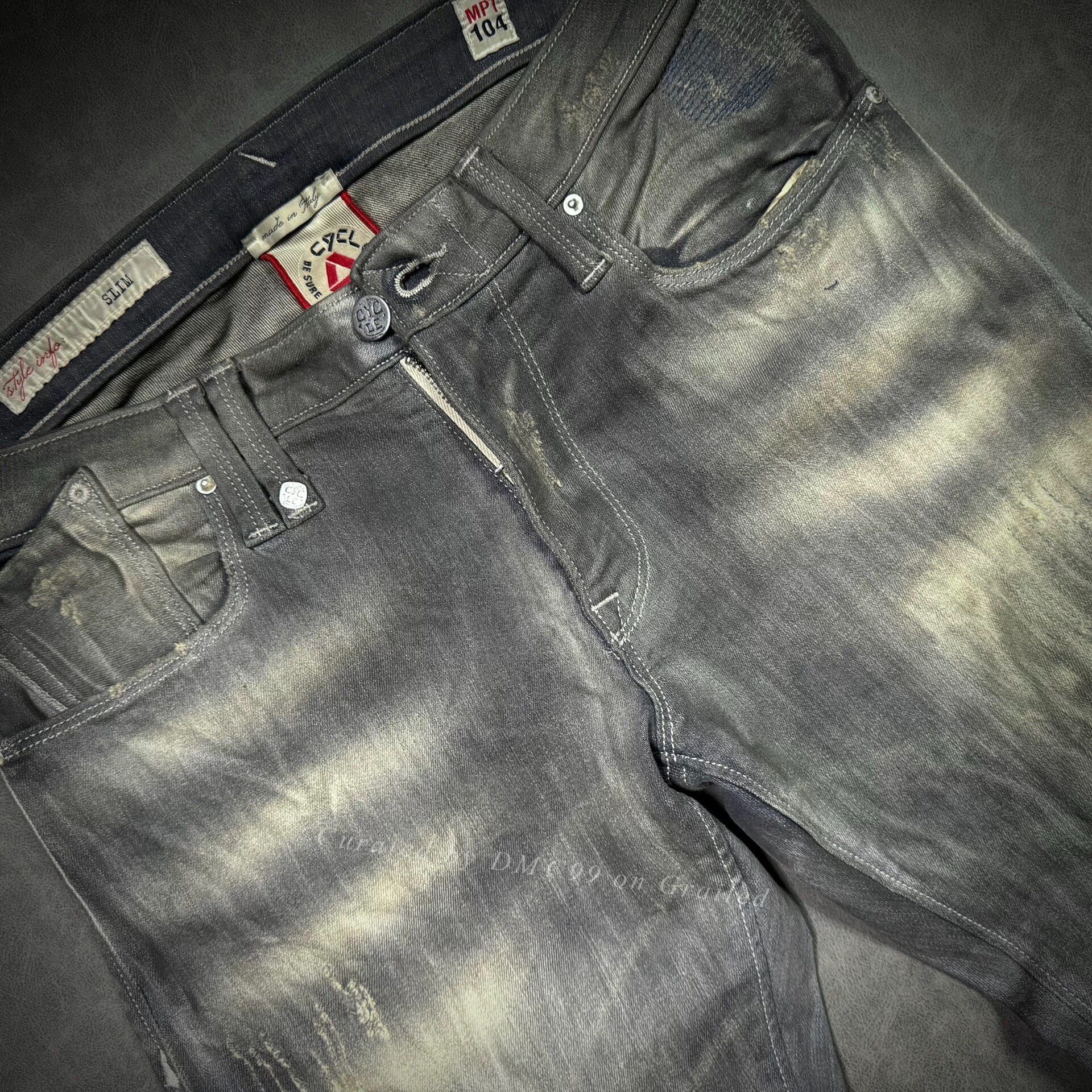 Other Men's Italy Cycle Slim Fit Jeans Size US 31 - 2 Thumbnail